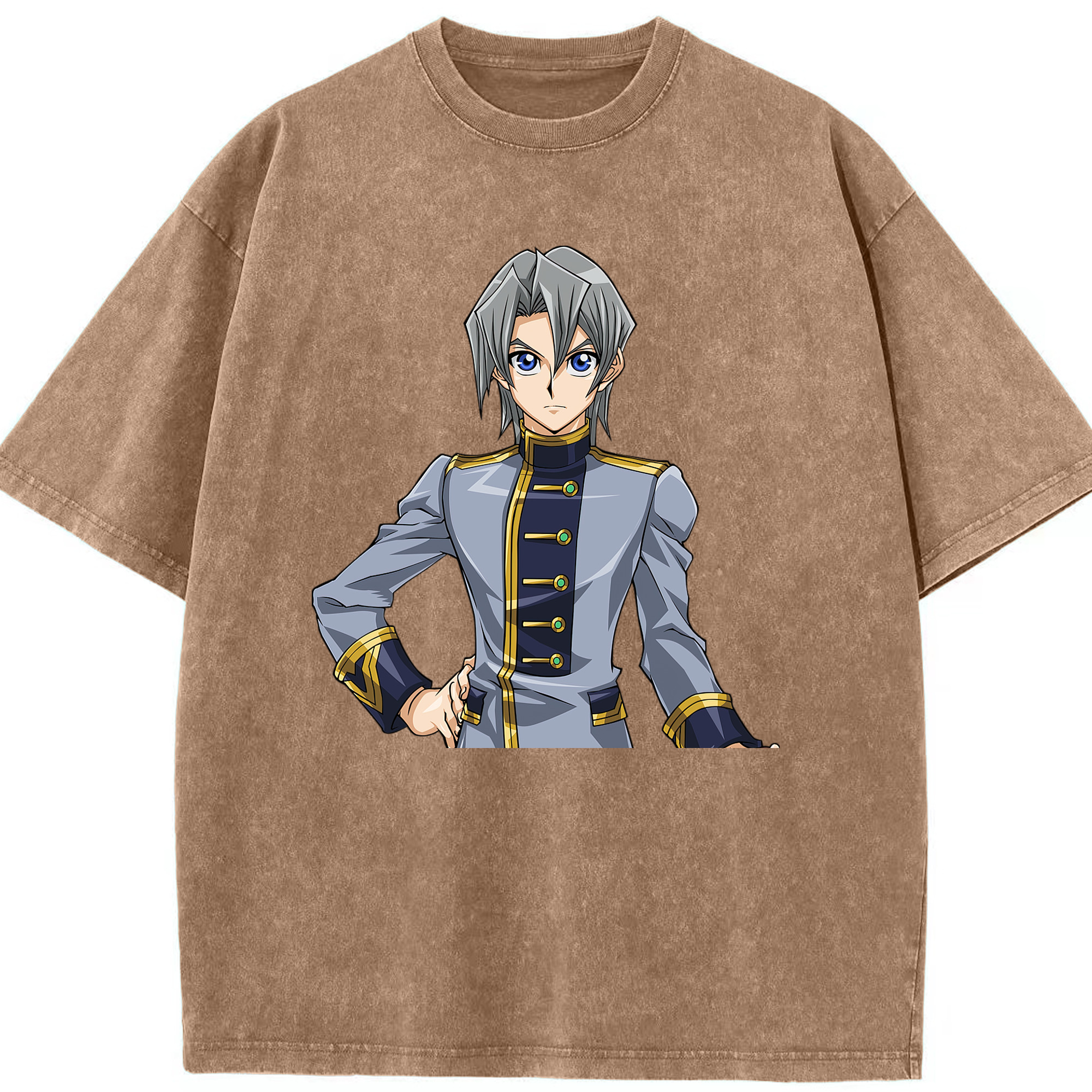 （画像用） 遊☆戯☆王 Yu-Gi-Oh! 綿100% ヴィンテージ風 半袖Tシャツ（フロントプリント）
