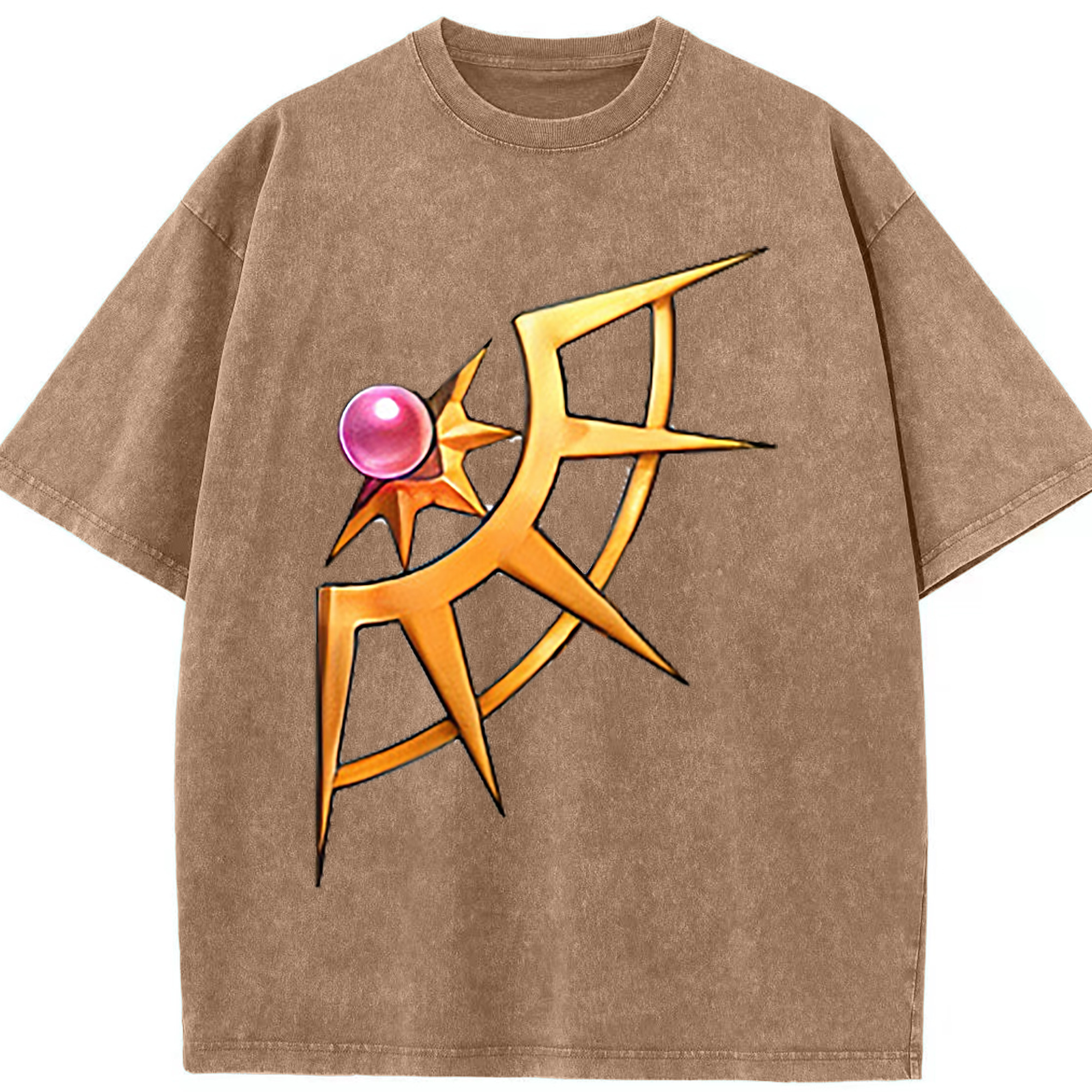 （画像用） 遊☆戯☆王 Yu-Gi-Oh! 綿100% ヴィンテージ風 半袖Tシャツ（フロントプリント）
