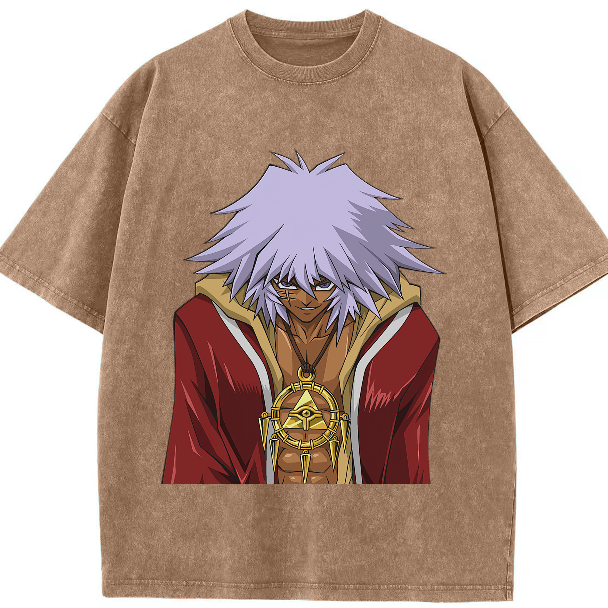 （画像用） 遊☆戯☆王 Yu-Gi-Oh! 綿100% ヴィンテージ風 半袖Tシャツ（フロントプリント）