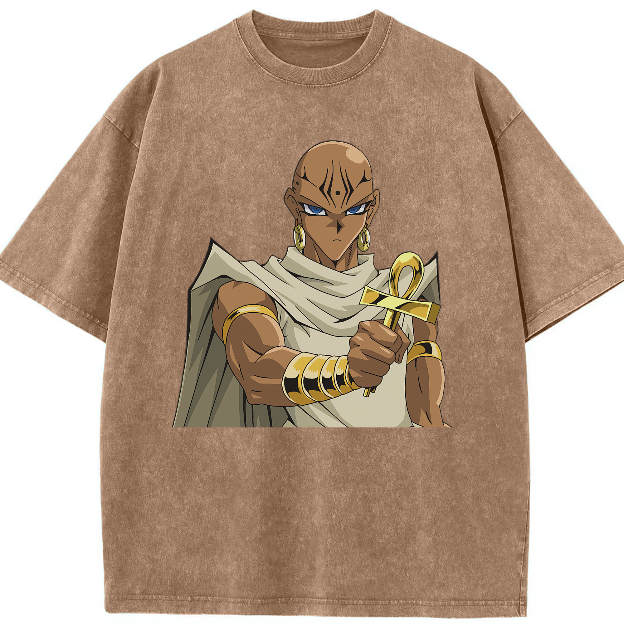 （画像用） 遊☆戯☆王 Yu-Gi-Oh! 綿100% ヴィンテージ風 半袖Tシャツ（フロントプリント）