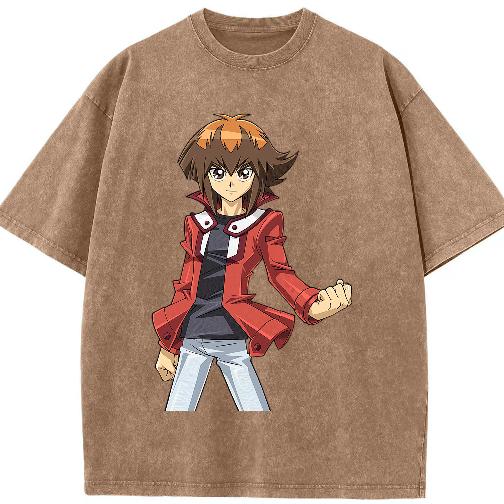 （画像用） 遊☆戯☆王 Yu-Gi-Oh! 綿100% ヴィンテージ風 半袖Tシャツ（フロントプリント）