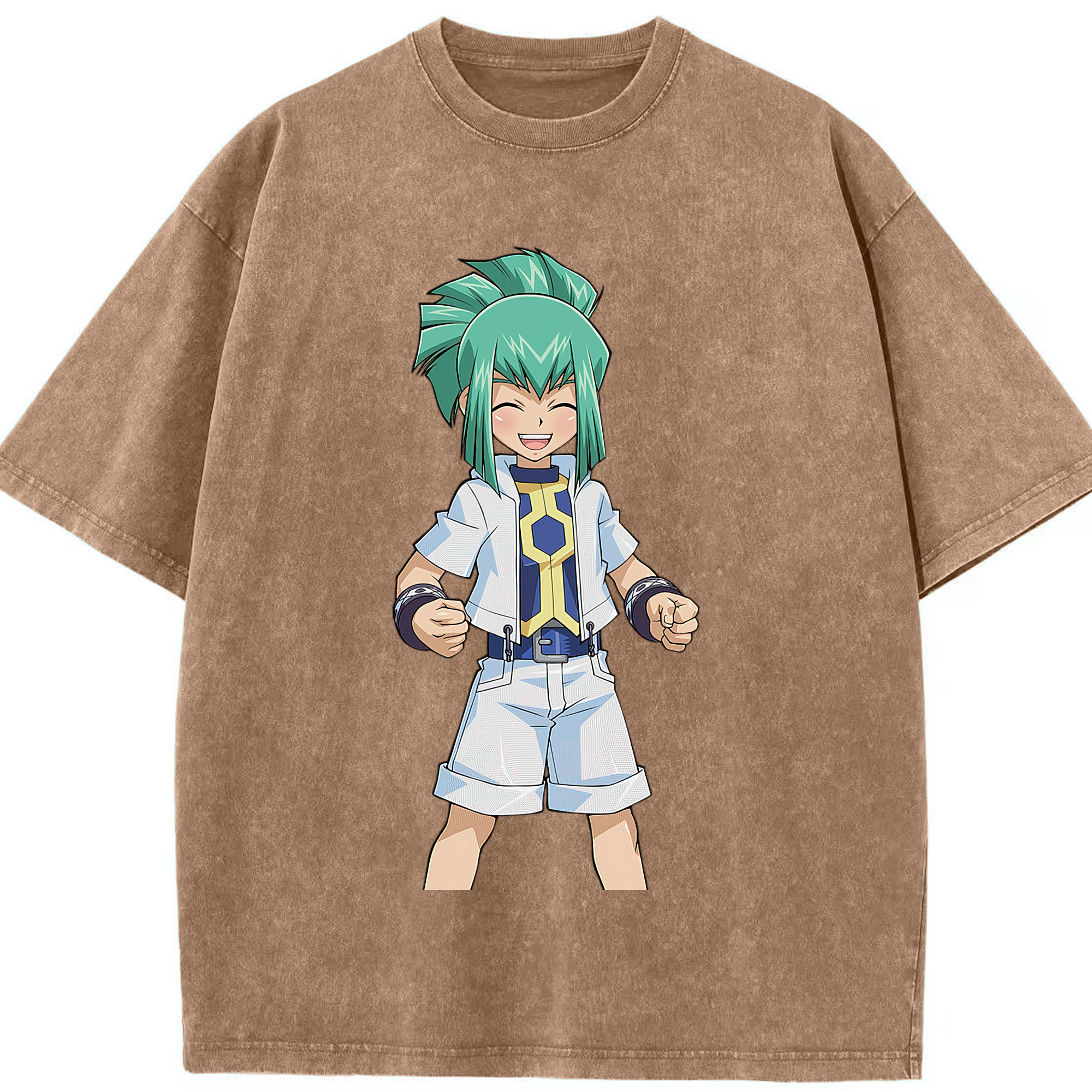（画像用） 遊☆戯☆王 Yu-Gi-Oh! 綿100% ヴィンテージ風 半袖Tシャツ（フロントプリント）