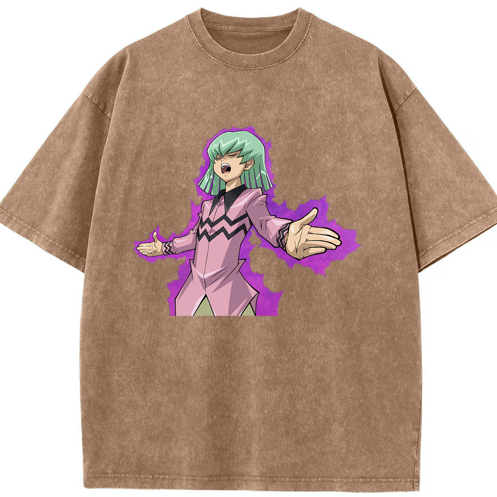 （画像用） 遊☆戯☆王 Yu-Gi-Oh! 綿100% ヴィンテージ風 半袖Tシャツ（フロントプリント）