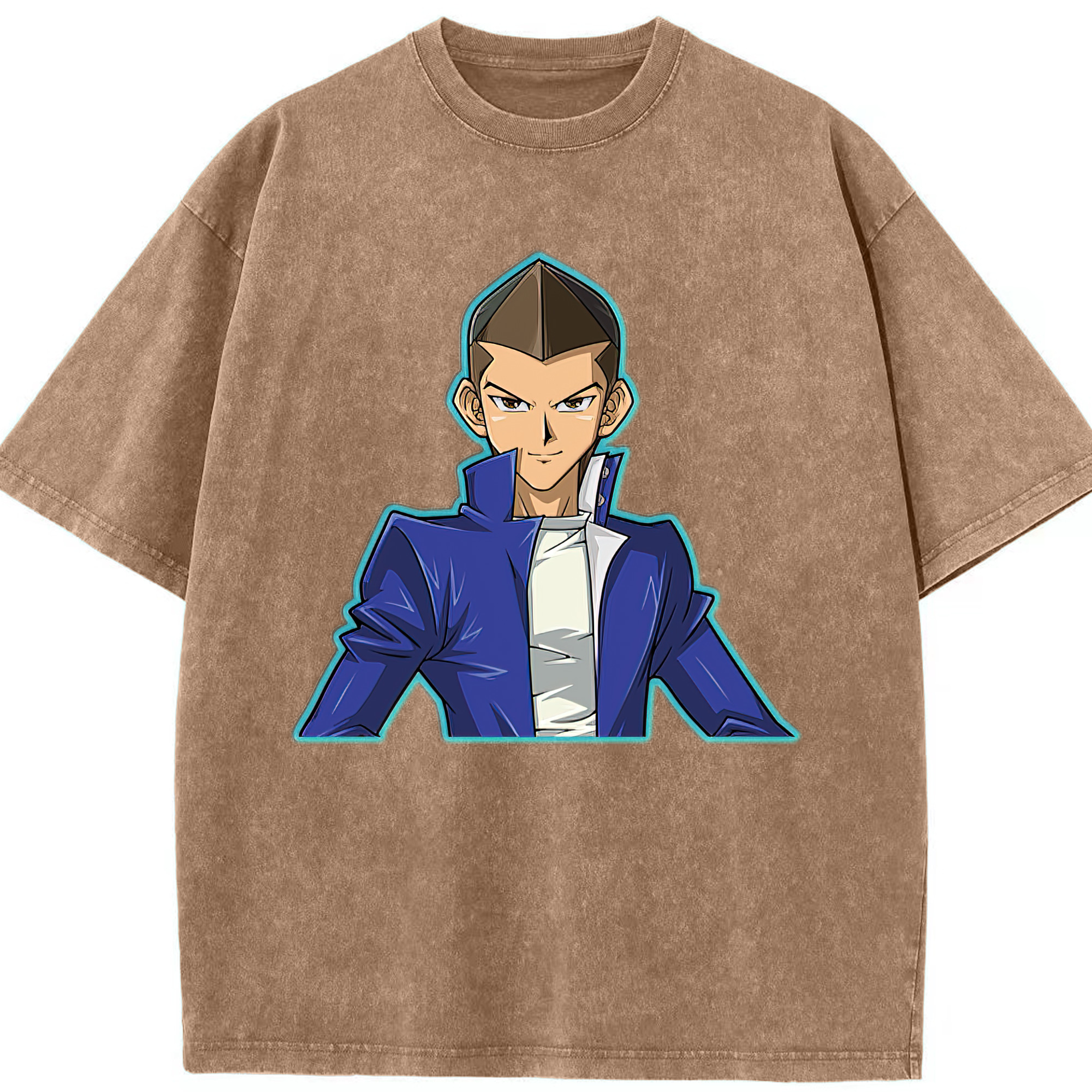 （画像用） 遊☆戯☆王 Yu-Gi-Oh! 綿100% ヴィンテージ風 半袖Tシャツ（フロントプリント）