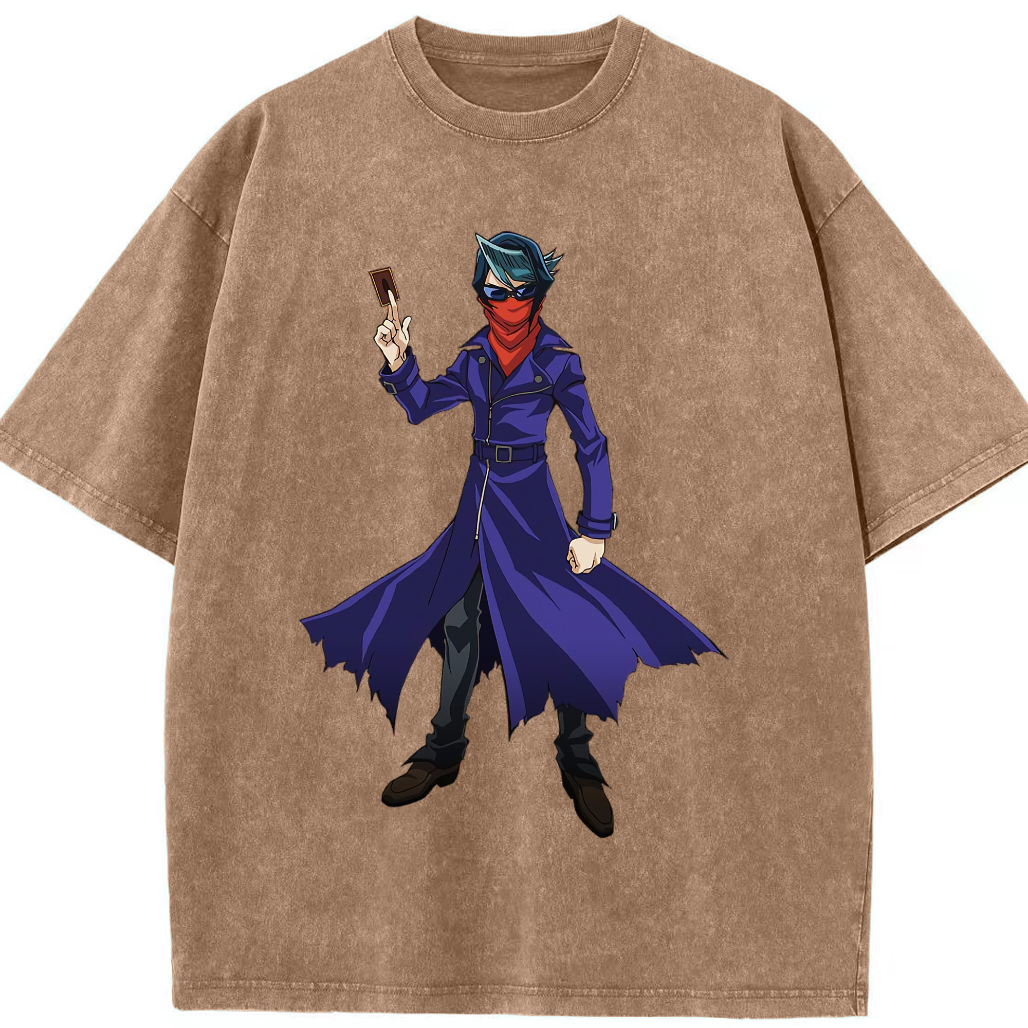 （画像用） 遊☆戯☆王 Yu-Gi-Oh! 綿100% ヴィンテージ風 半袖Tシャツ（フロントプリント）