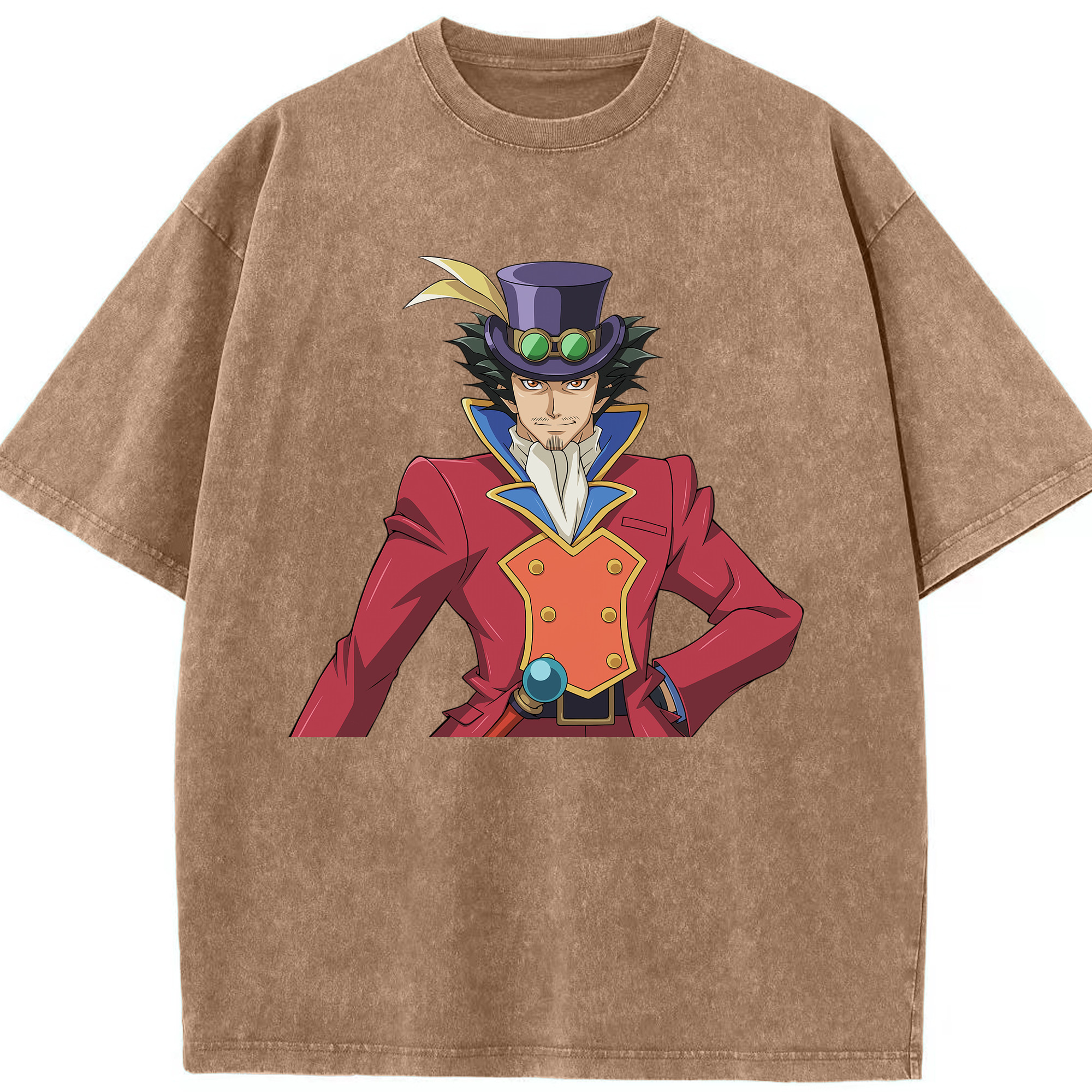 （画像用） 遊☆戯☆王 Yu-Gi-Oh! 綿100% ヴィンテージ風 半袖Tシャツ（フロントプリント）