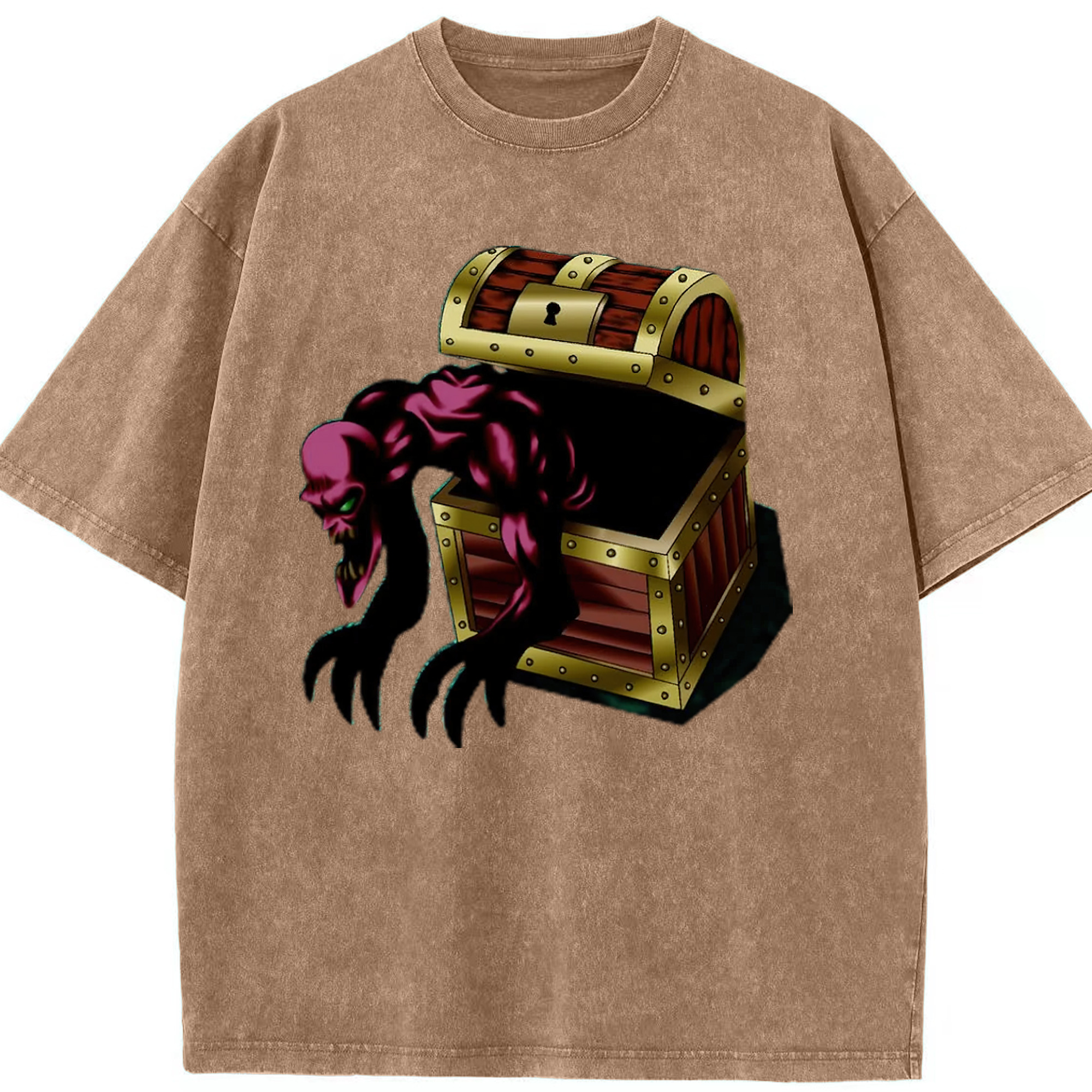 （画像用） 遊☆戯☆王 Yu-Gi-Oh! 綿100% ヴィンテージ風 半袖Tシャツ（フロントプリント）