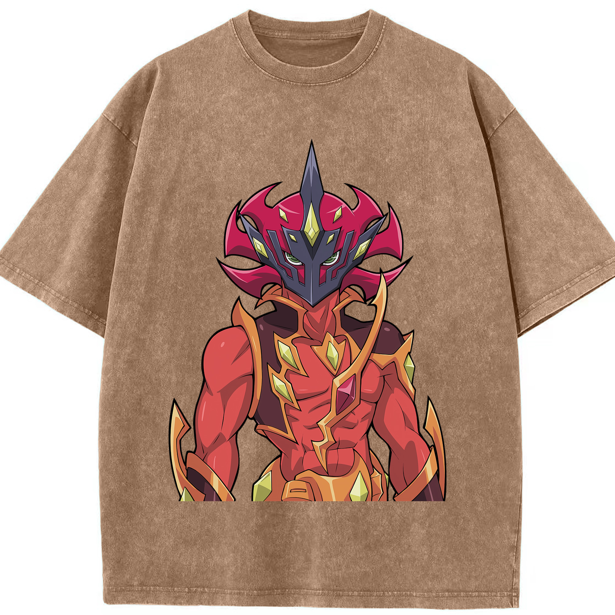 （画像用） 遊☆戯☆王 Yu-Gi-Oh! 綿100% ヴィンテージ風 半袖Tシャツ（フロントプリント）