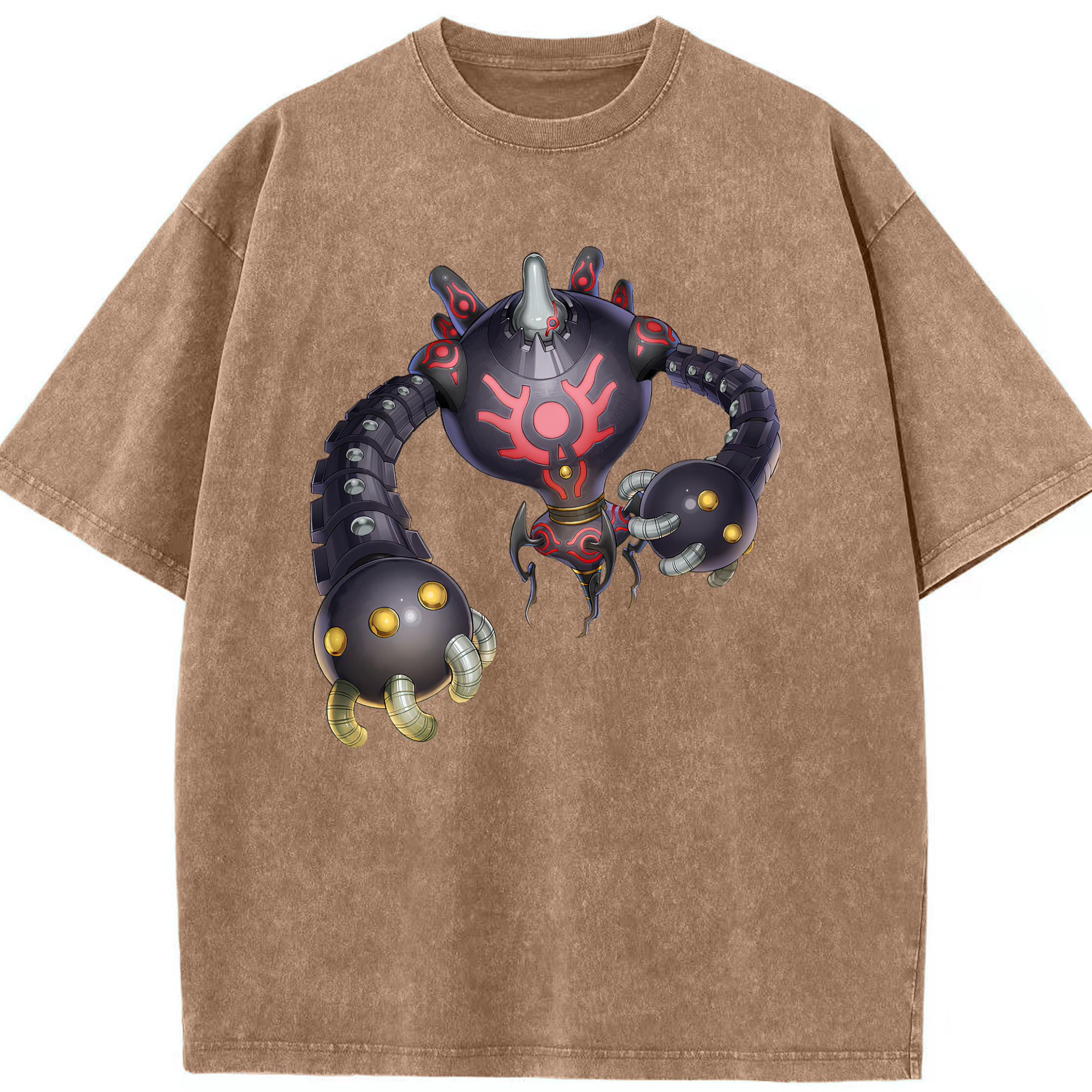（画像用） 遊☆戯☆王 Yu-Gi-Oh! 綿100% ヴィンテージ風 半袖Tシャツ（フロントプリント）
