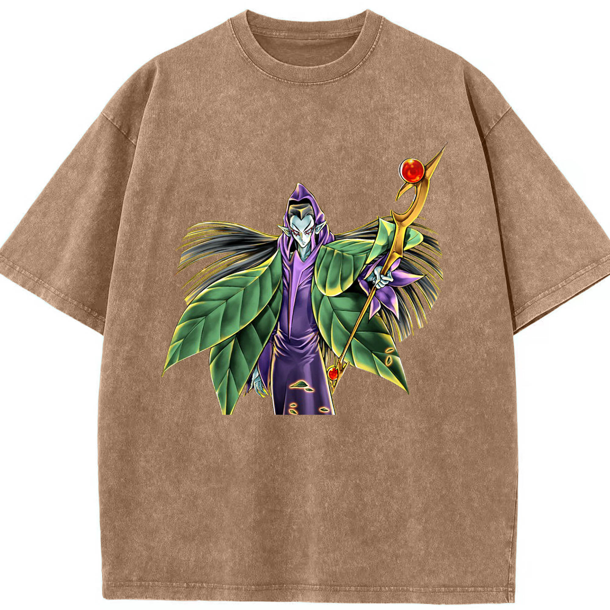 （画像用） 遊☆戯☆王 Yu-Gi-Oh! 綿100% ヴィンテージ風 半袖Tシャツ（フロントプリント）