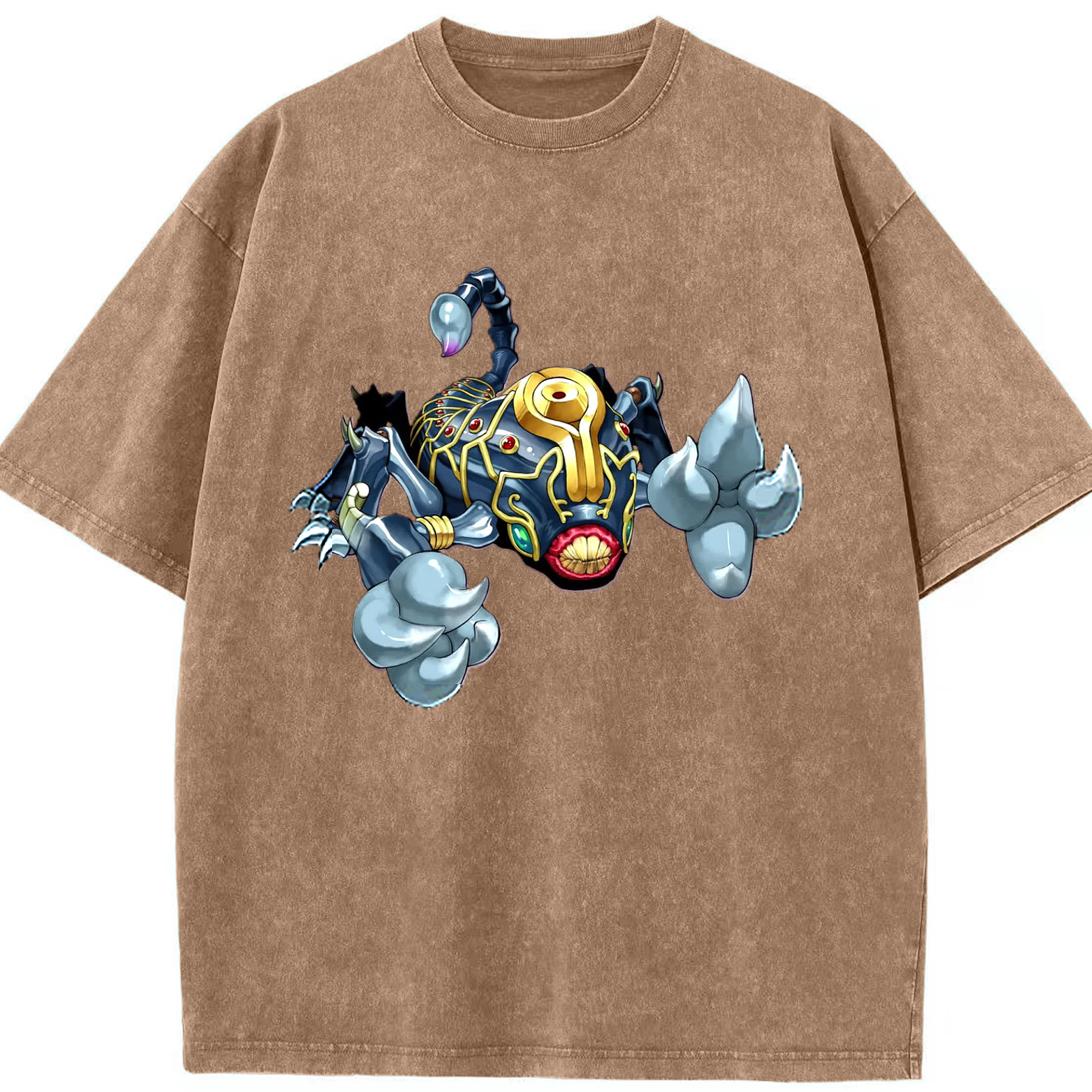 （画像用） 遊☆戯☆王 Yu-Gi-Oh! 綿100% ヴィンテージ風 半袖Tシャツ（フロントプリント）