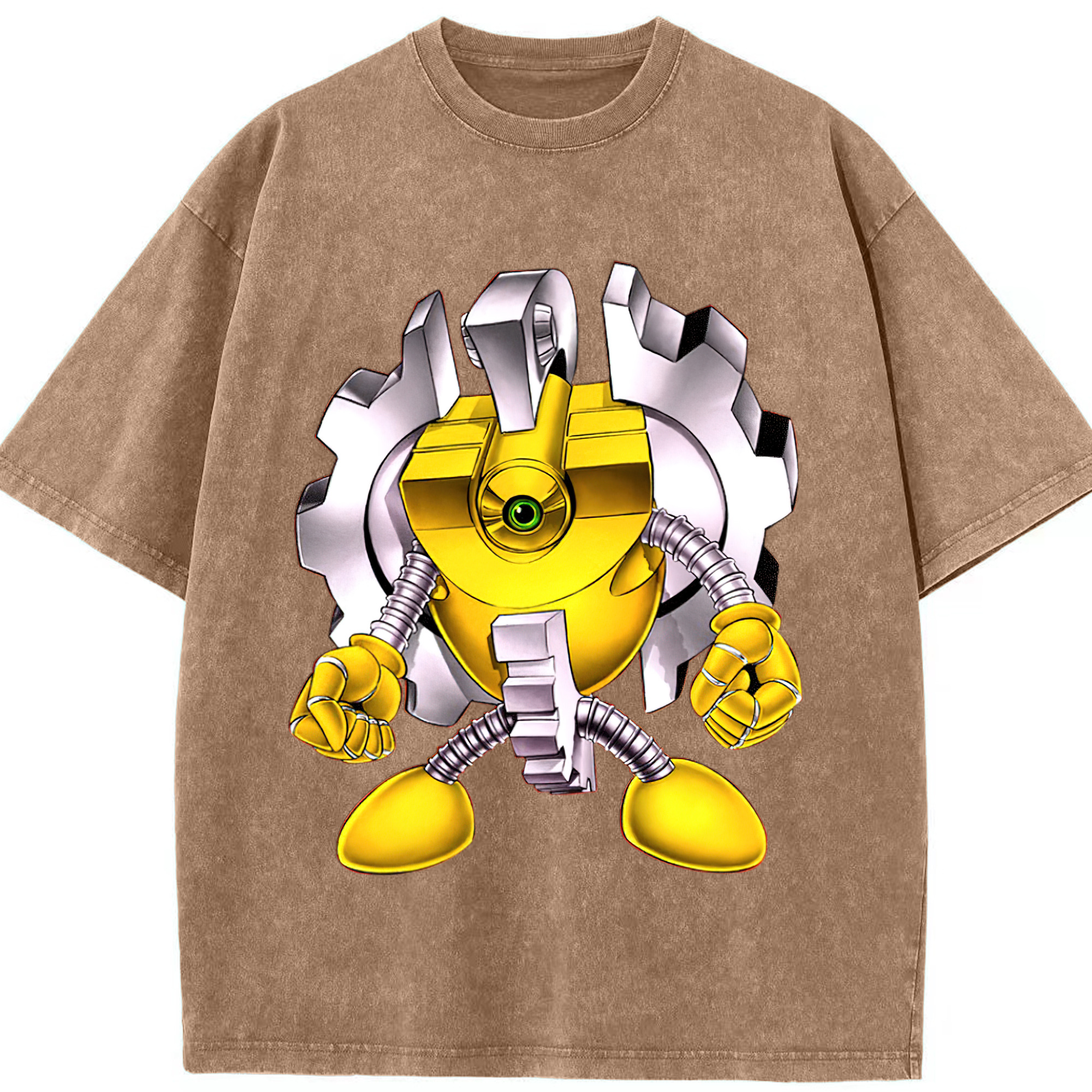 （画像用） 遊☆戯☆王 Yu-Gi-Oh! 綿100% ヴィンテージ風 半袖Tシャツ（フロントプリント）