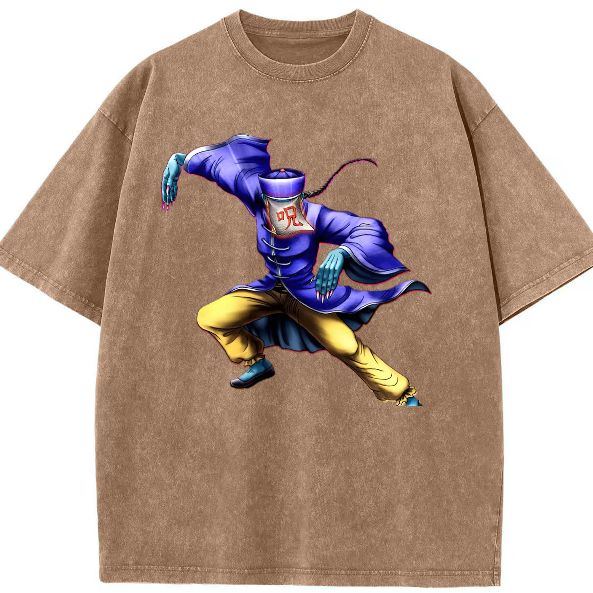 （画像用） 遊☆戯☆王 Yu-Gi-Oh! 綿100% ヴィンテージ風 半袖Tシャツ（フロントプリント）