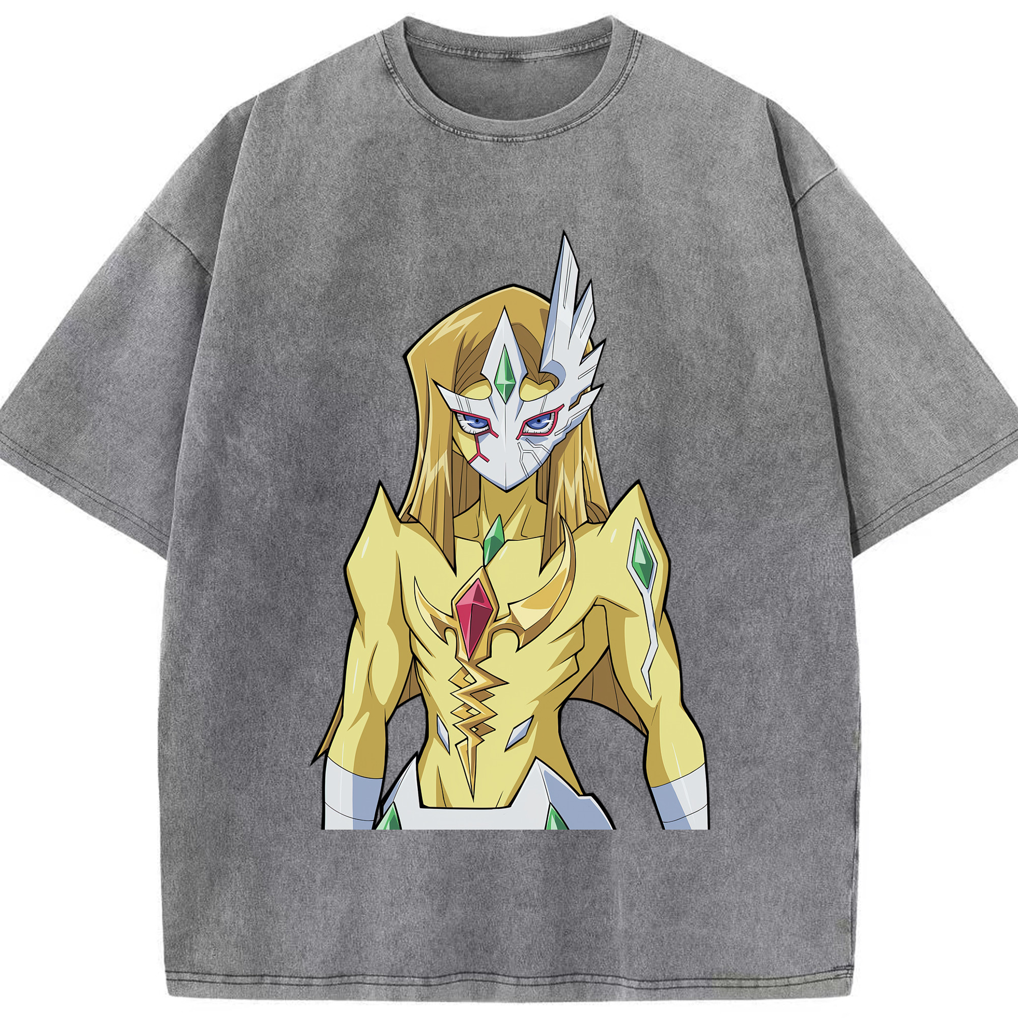 （画像用） 遊☆戯☆王 Yu-Gi-Oh! 綿100% ヴィンテージ風 半袖Tシャツ（フロントプリント）