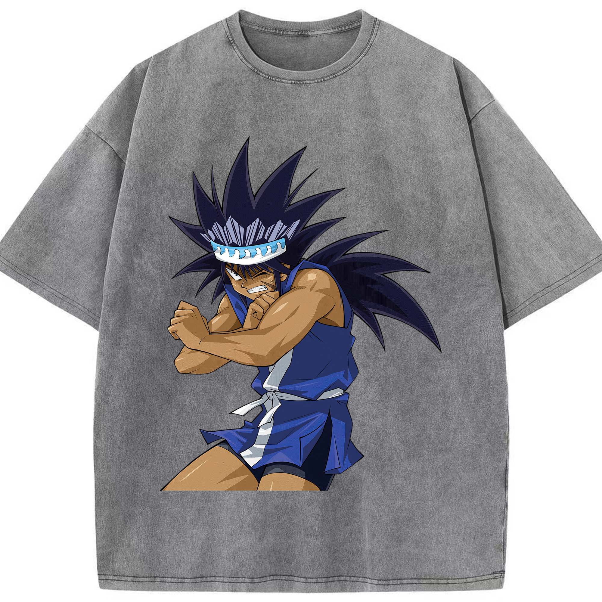 （画像用） 遊☆戯☆王 Yu-Gi-Oh! 綿100% ヴィンテージ風 半袖Tシャツ（フロントプリント）