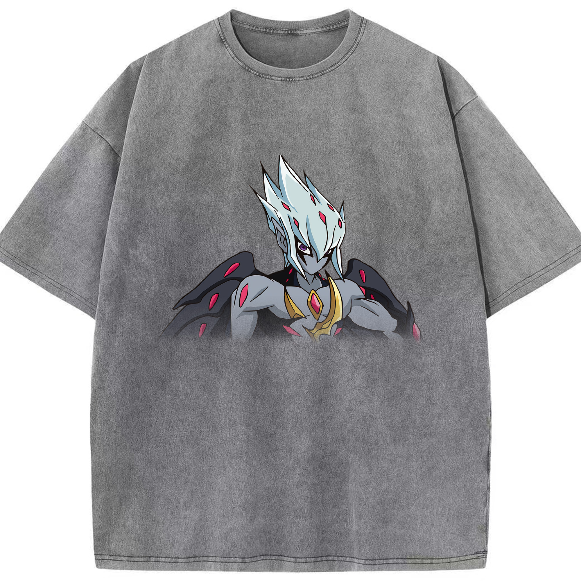（画像用） 遊☆戯☆王 Yu-Gi-Oh! 綿100% ヴィンテージ風 半袖Tシャツ（フロントプリント）