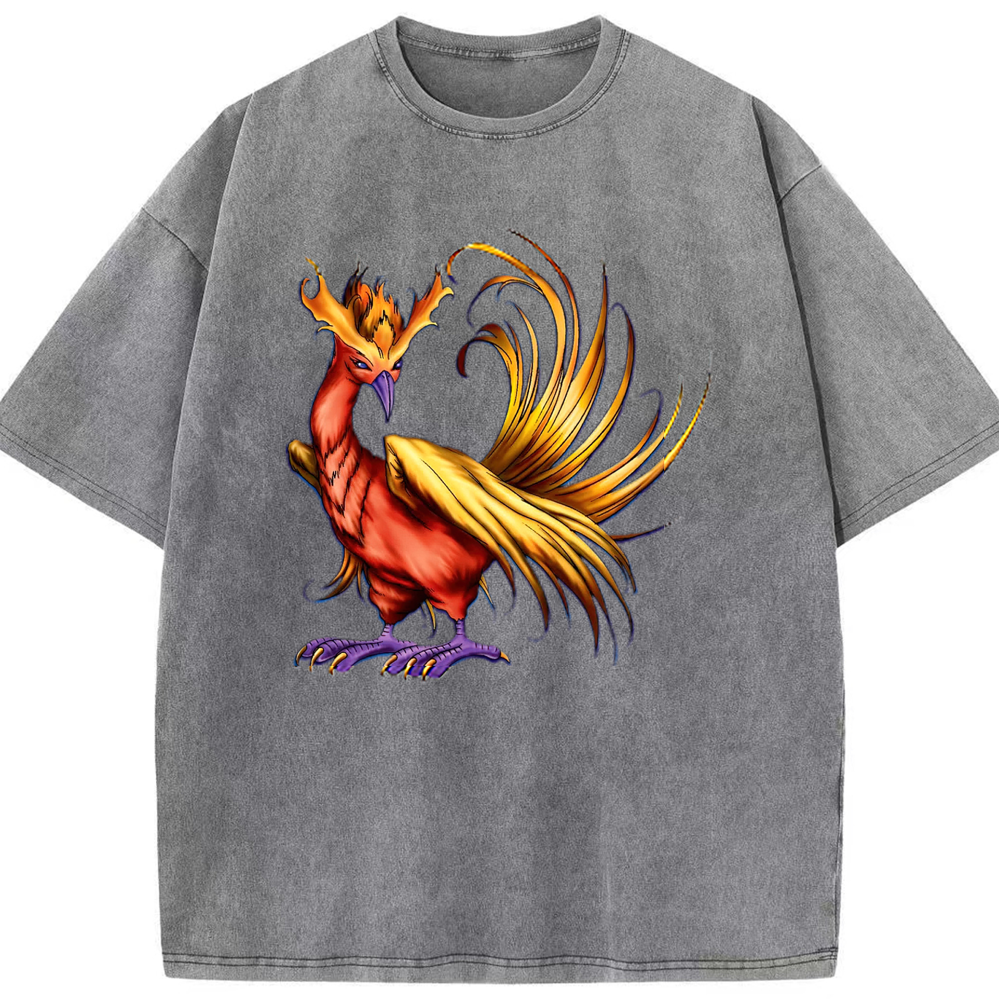 （画像用） 遊☆戯☆王 Yu-Gi-Oh! 綿100% ヴィンテージ風 半袖Tシャツ（フロントプリント）