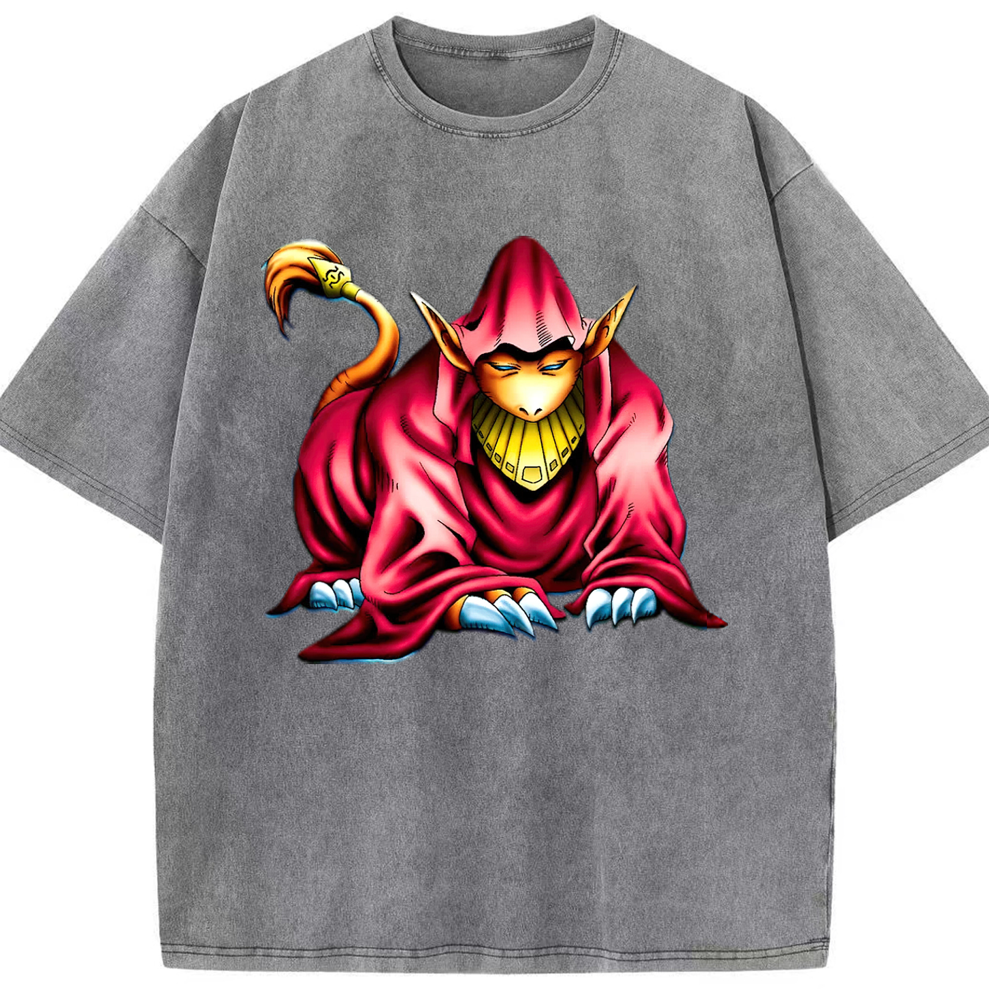 （画像用） 遊☆戯☆王 Yu-Gi-Oh! 綿100% ヴィンテージ風 半袖Tシャツ（フロントプリント）