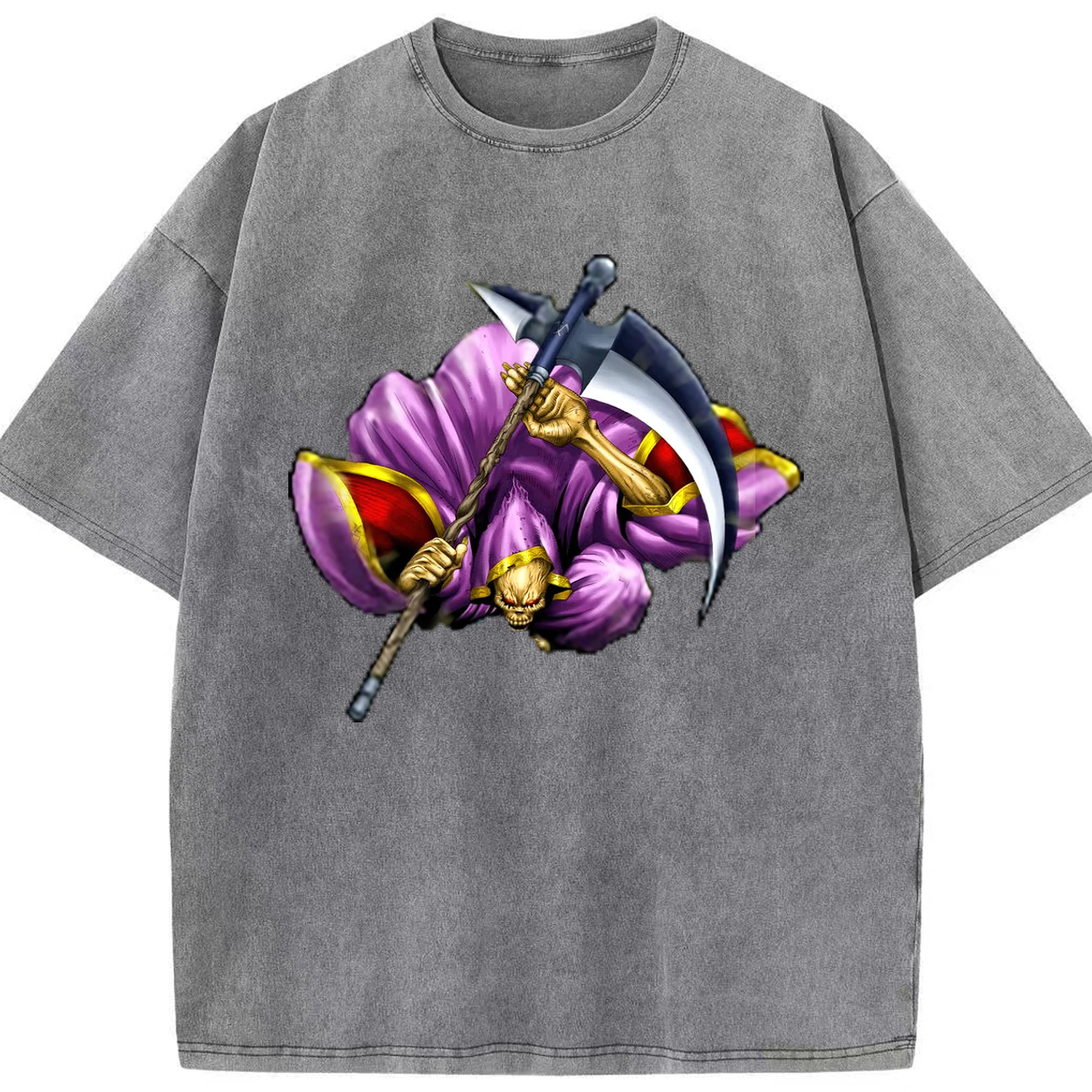 （画像用） 遊☆戯☆王 Yu-Gi-Oh! 綿100% ヴィンテージ風 半袖Tシャツ（フロントプリント）