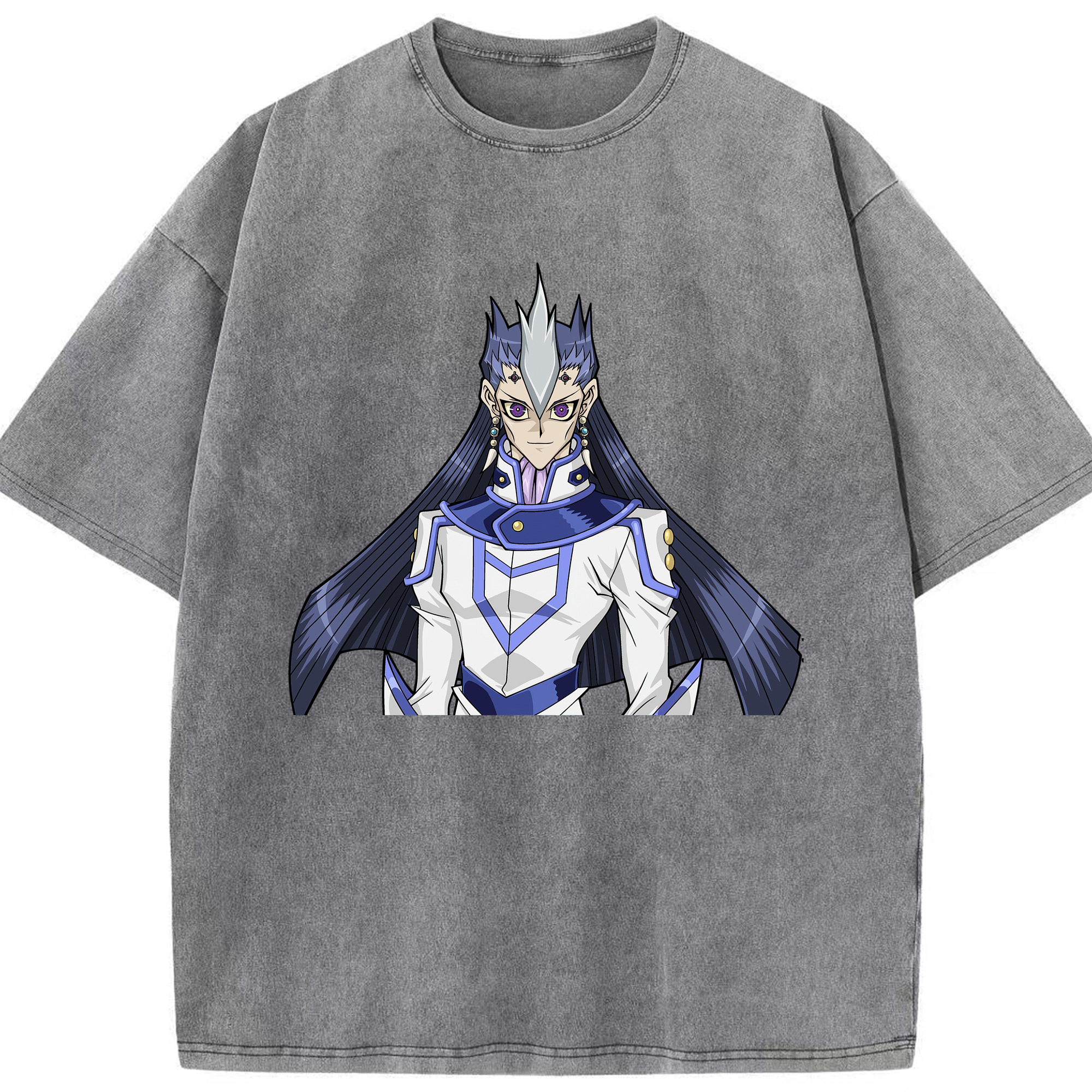 （画像用） 遊☆戯☆王 Yu-Gi-Oh! 綿100% ヴィンテージ風 半袖Tシャツ（フロントプリント）