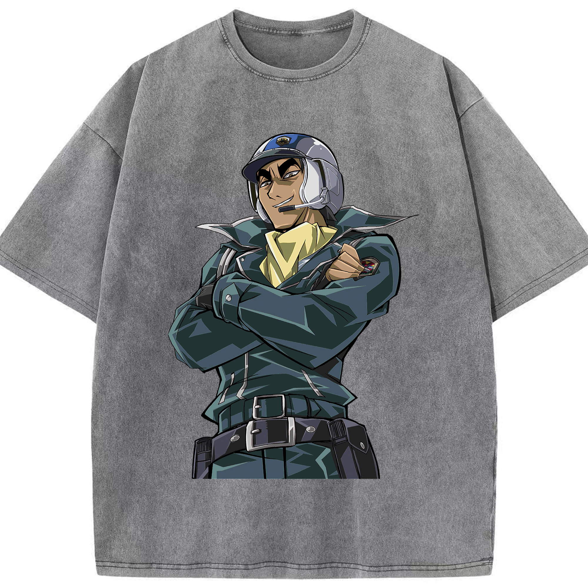 （画像用） 遊☆戯☆王 Yu-Gi-Oh! 綿100% ヴィンテージ風 半袖Tシャツ（フロントプリント）