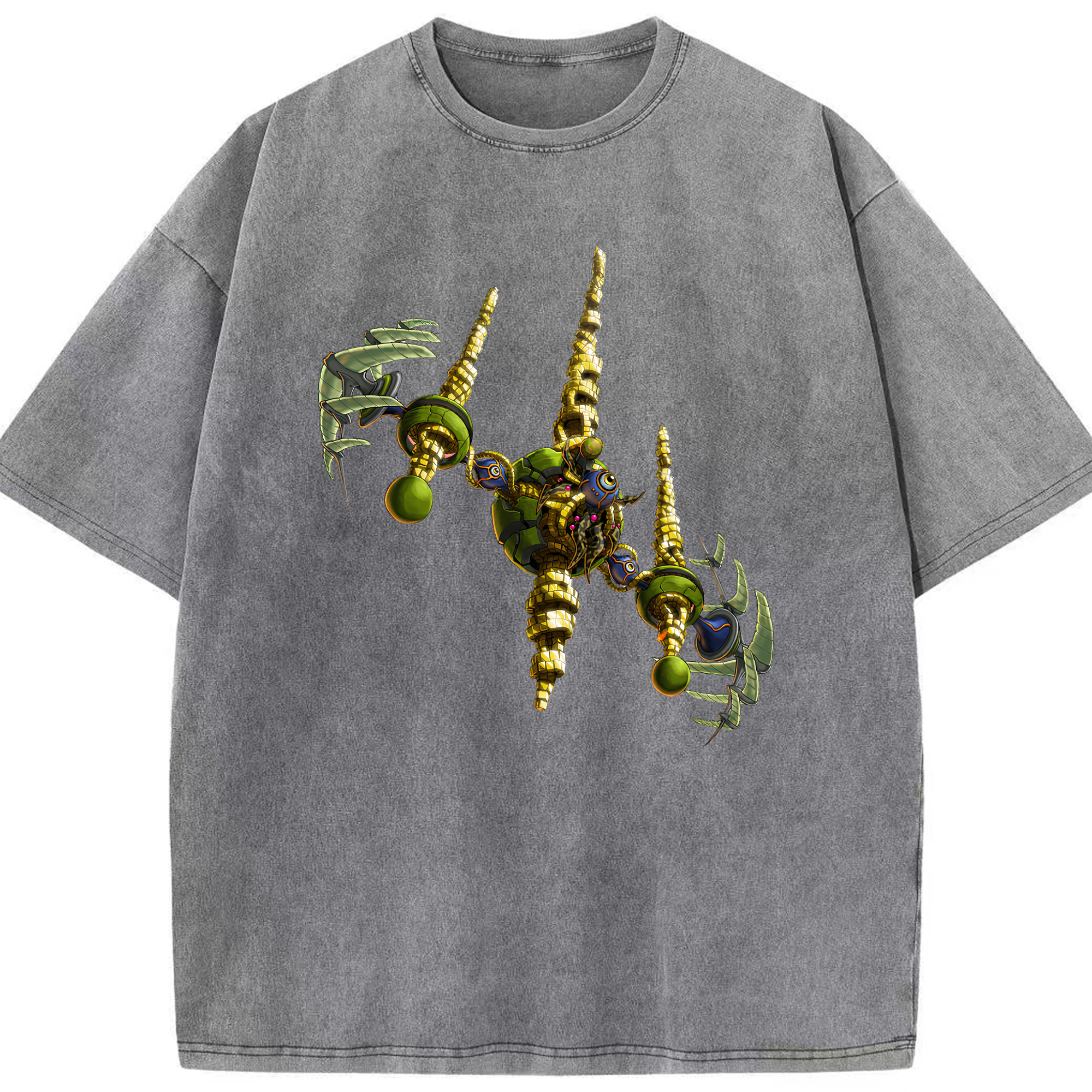 （画像用） 遊☆戯☆王 Yu-Gi-Oh! 綿100% ヴィンテージ風 半袖Tシャツ（フロントプリント）