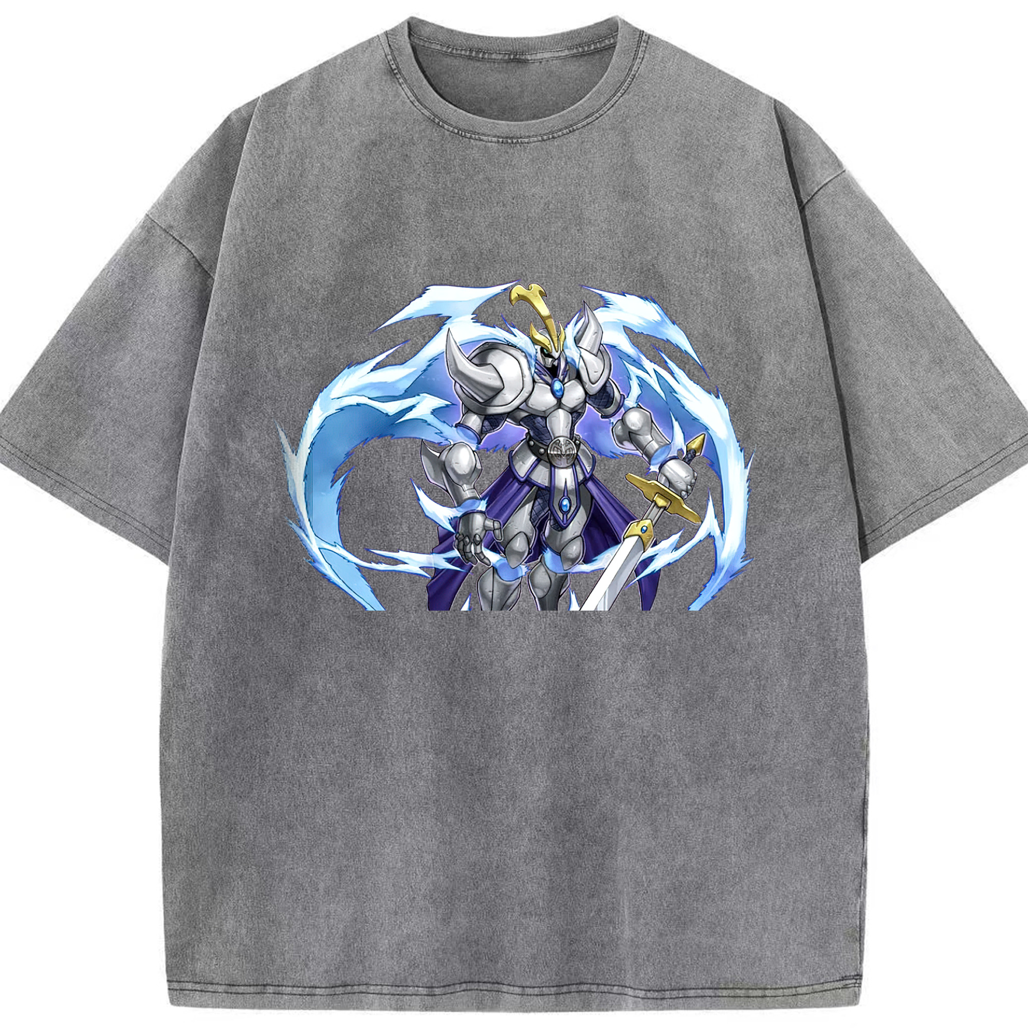 （画像用） 遊☆戯☆王 Yu-Gi-Oh! 綿100% ヴィンテージ風 半袖Tシャツ（フロントプリント）