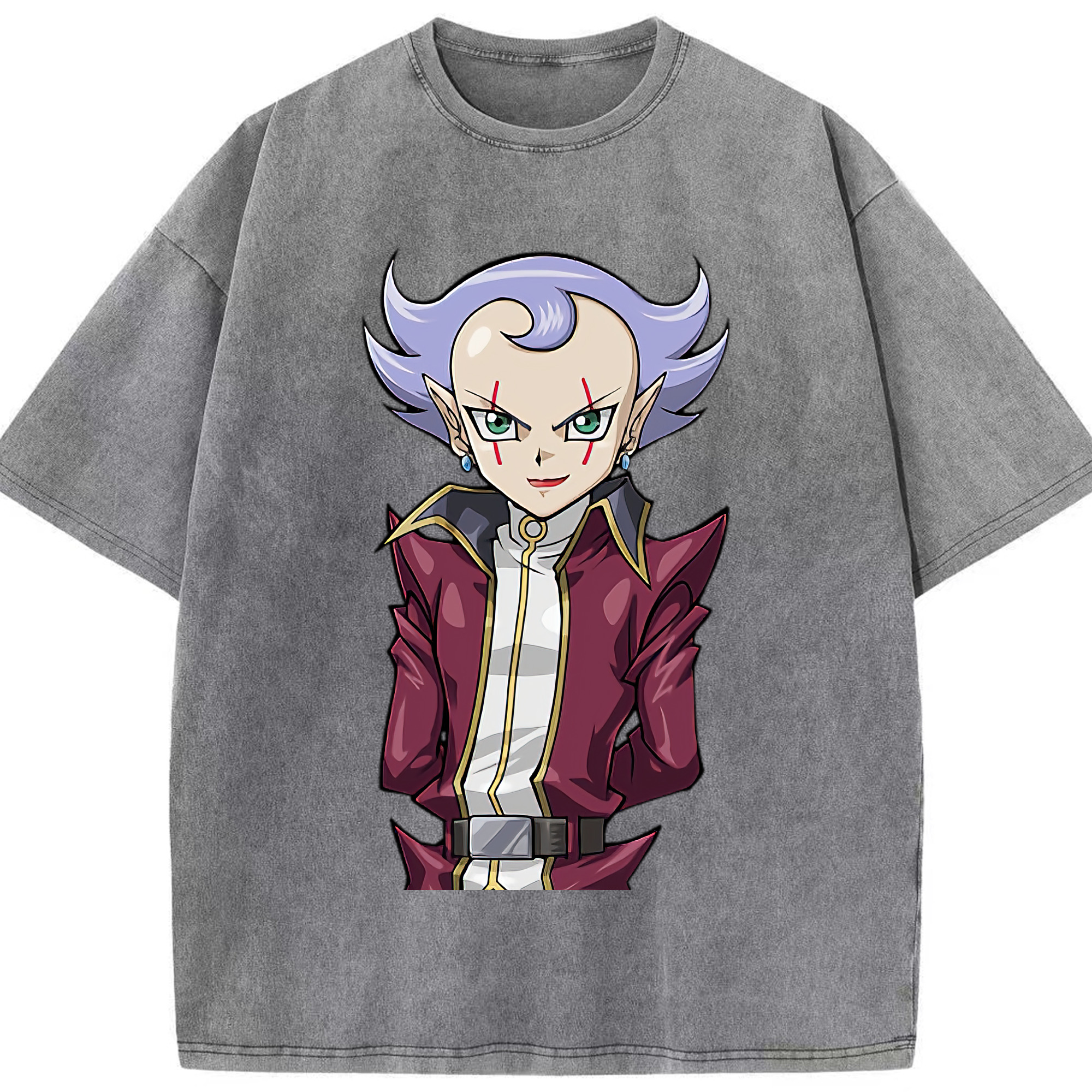 （画像用） 遊☆戯☆王 Yu-Gi-Oh! 綿100% ヴィンテージ風 半袖Tシャツ（フロントプリント）