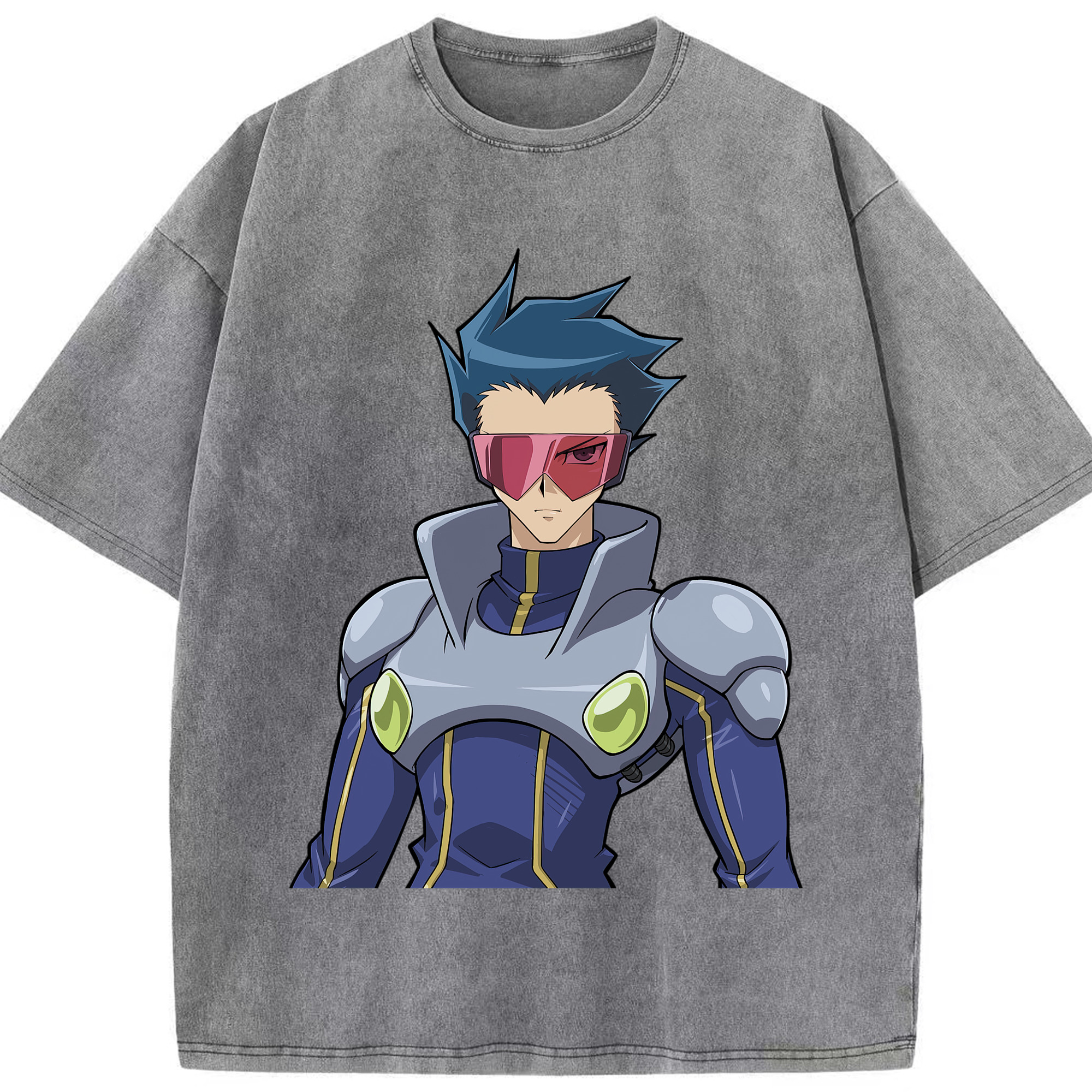 （画像用） 遊☆戯☆王 Yu-Gi-Oh! 綿100% ヴィンテージ風 半袖Tシャツ（フロントプリント）
