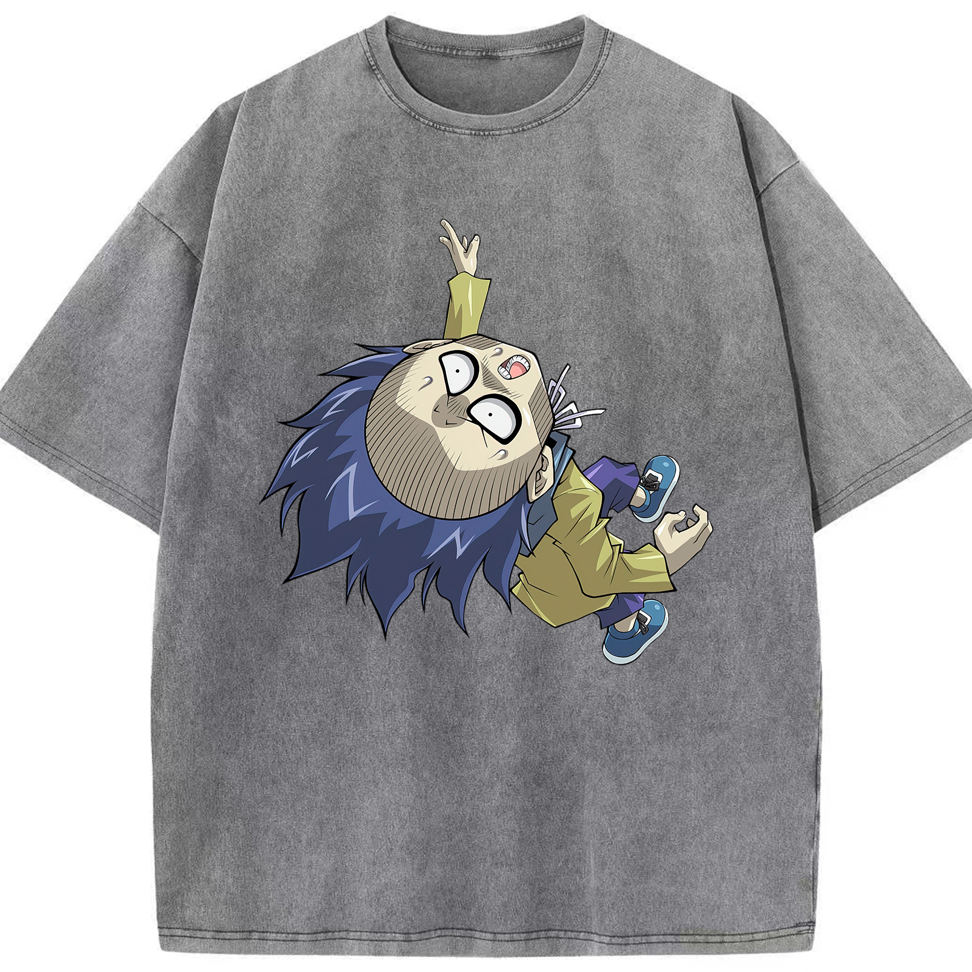 （画像用） 遊☆戯☆王 Yu-Gi-Oh! 綿100% ヴィンテージ風 半袖Tシャツ（フロントプリント）