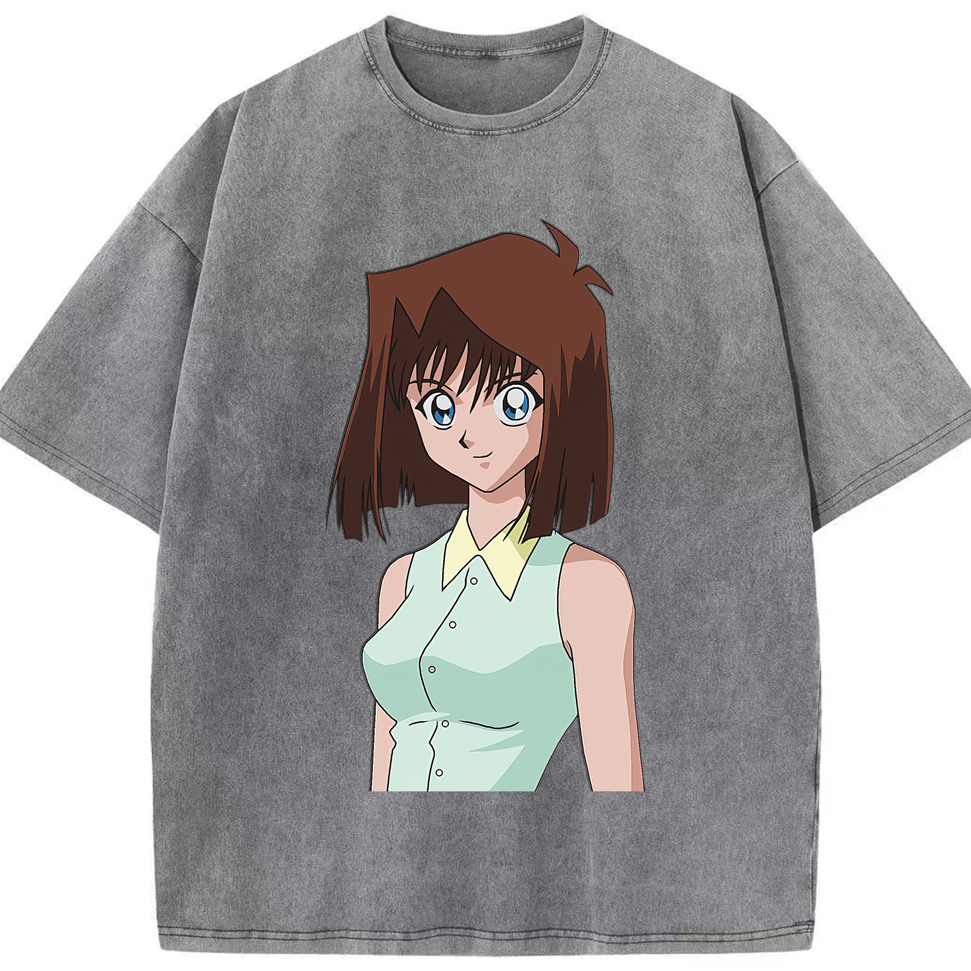 （画像用） 遊☆戯☆王 Yu-Gi-Oh! 綿100% ヴィンテージ風 半袖Tシャツ（フロントプリント）