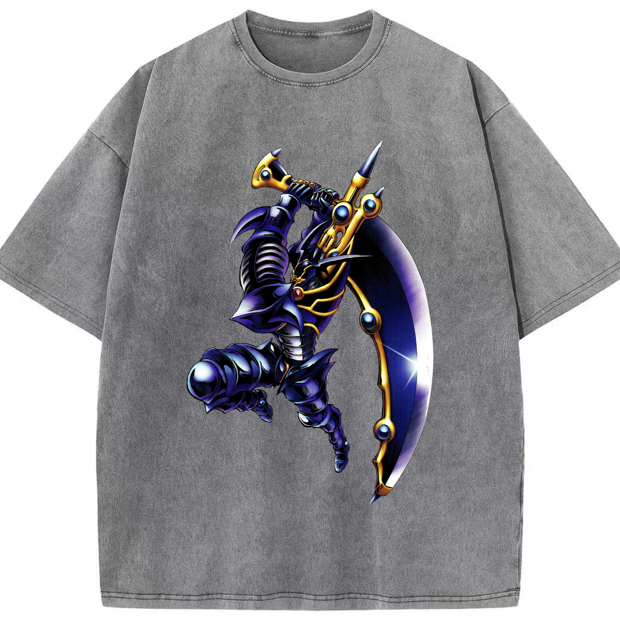 （画像用） 遊☆戯☆王 Yu-Gi-Oh! 綿100% ヴィンテージ風 半袖Tシャツ（フロントプリント）