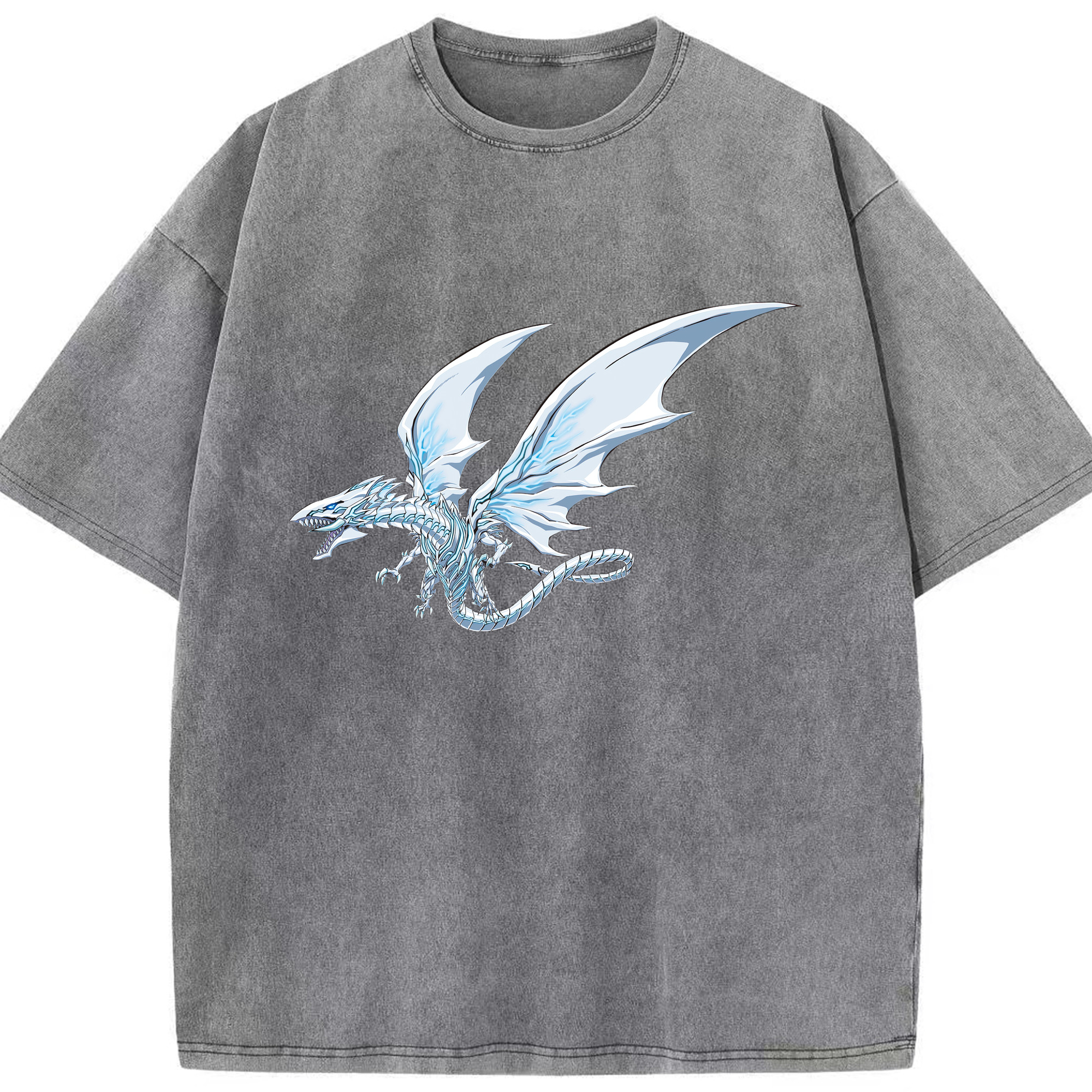（画像用） 遊☆戯☆王 Yu-Gi-Oh! 綿100% ヴィンテージ風 半袖Tシャツ（フロントプリント）