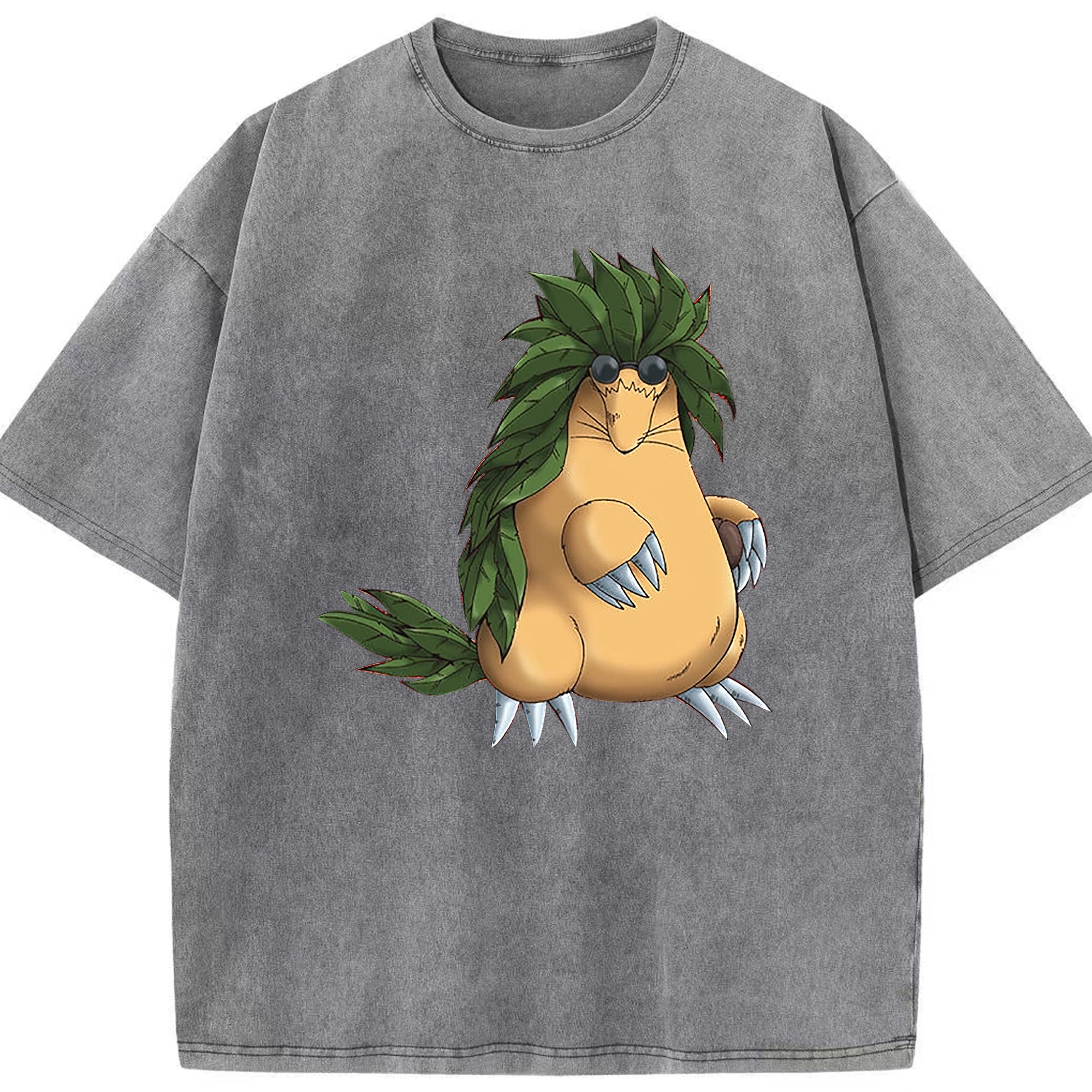 （画像用） 遊☆戯☆王 Yu-Gi-Oh! 綿100% ヴィンテージ風 半袖Tシャツ（フロントプリント）