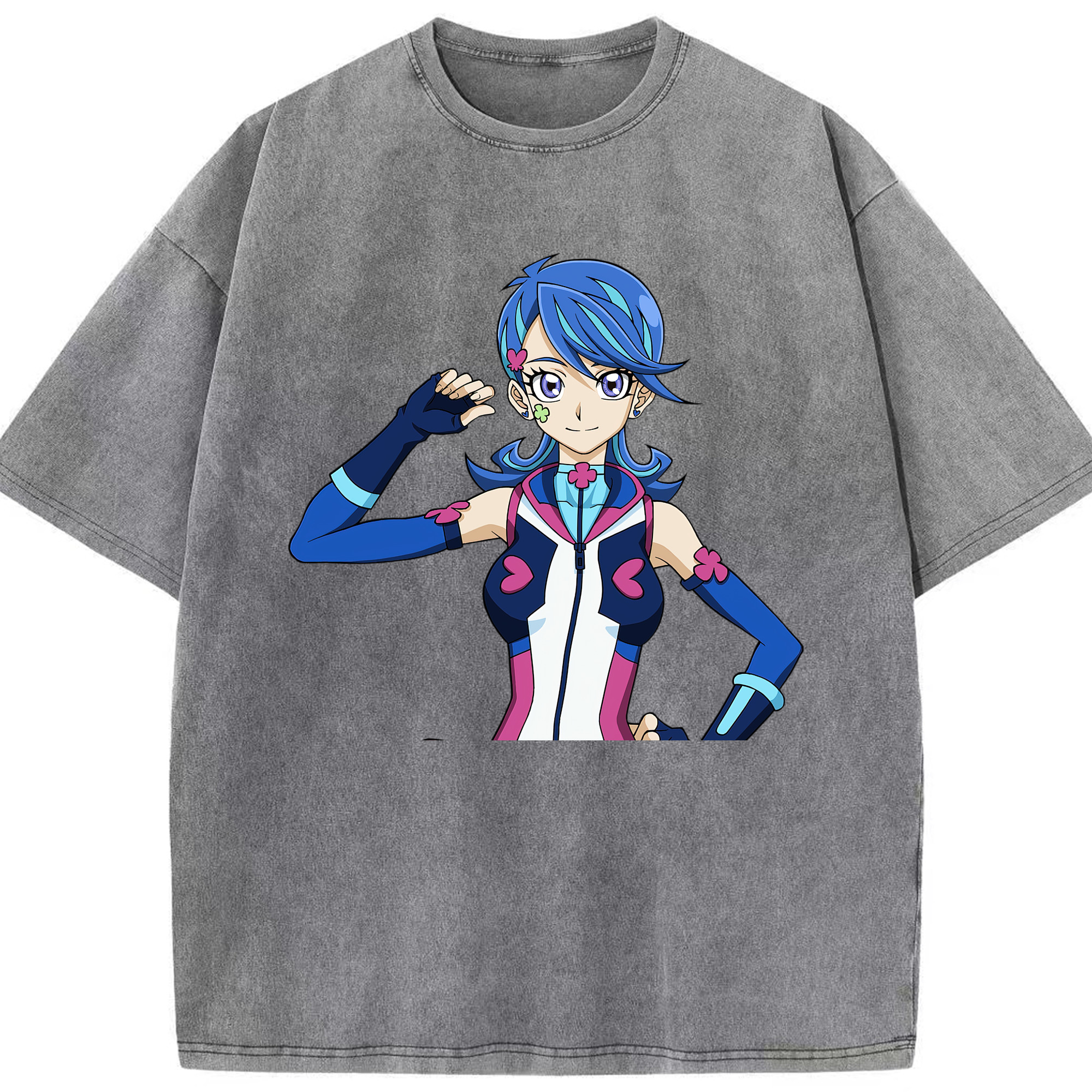 （画像用） 遊☆戯☆王 Yu-Gi-Oh! 綿100% ヴィンテージ風 半袖Tシャツ（フロントプリント）