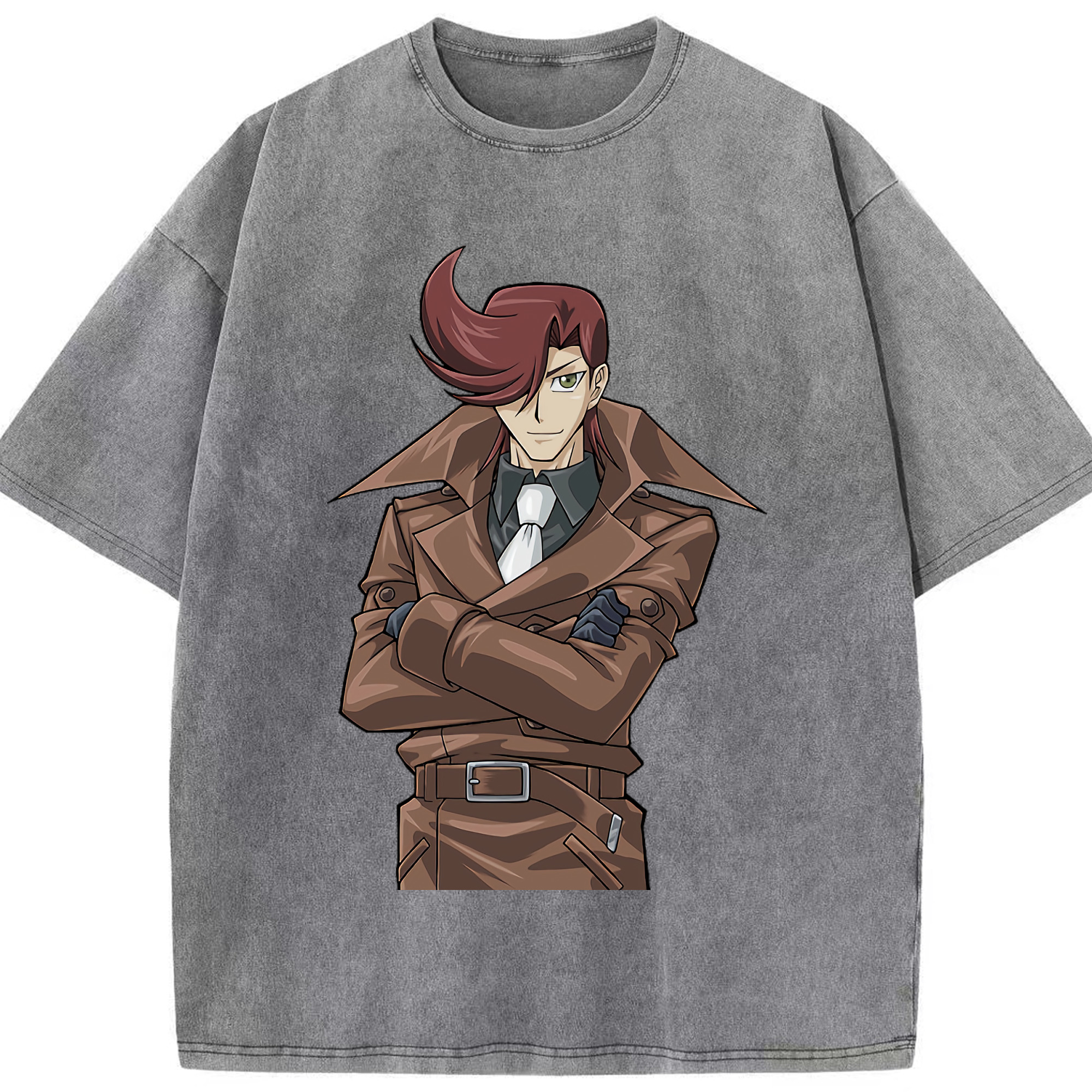 （画像用） 遊☆戯☆王 Yu-Gi-Oh! 綿100% ヴィンテージ風 半袖Tシャツ（フロントプリント）