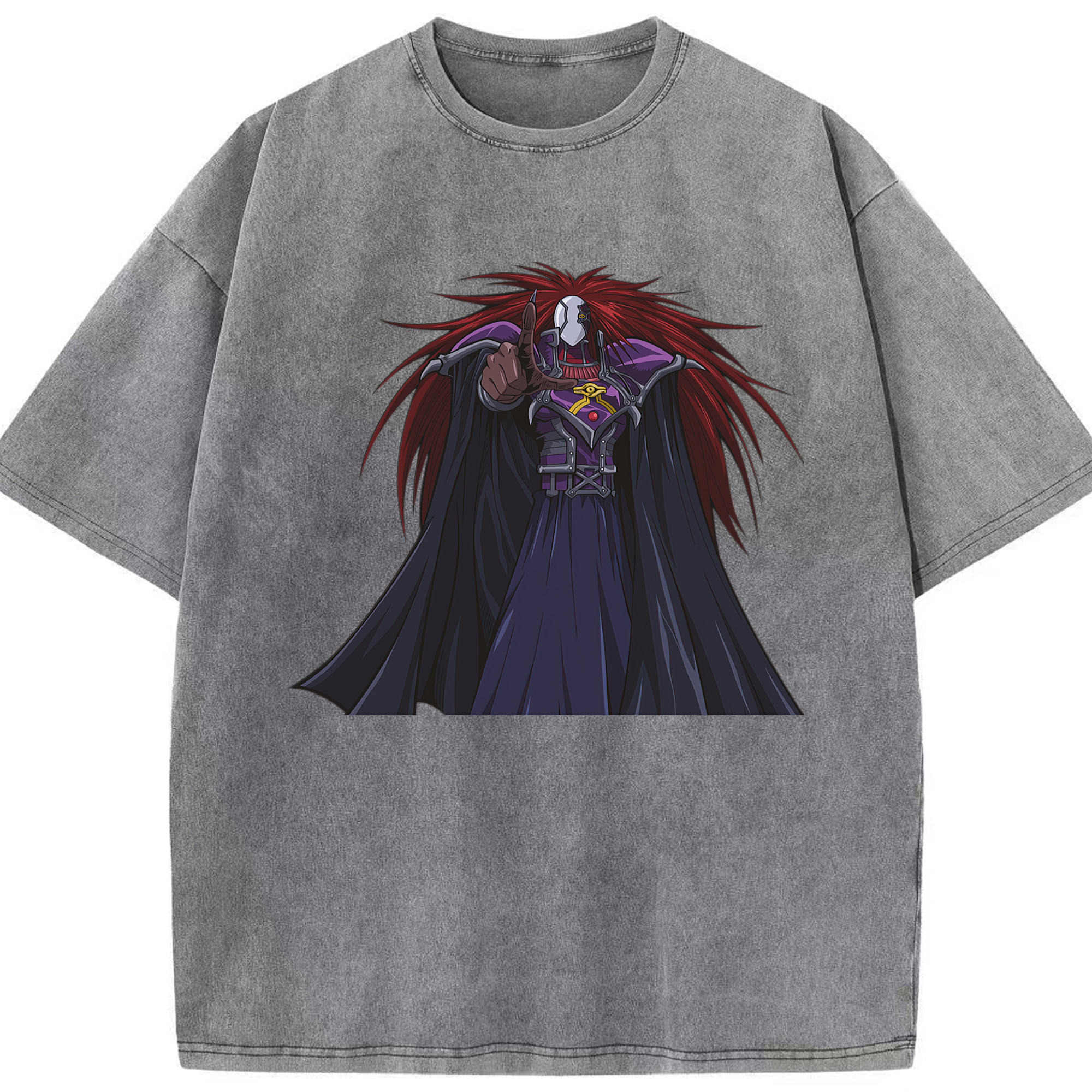 （画像用） 遊☆戯☆王 Yu-Gi-Oh! 綿100% ヴィンテージ風 半袖Tシャツ（フロントプリント）