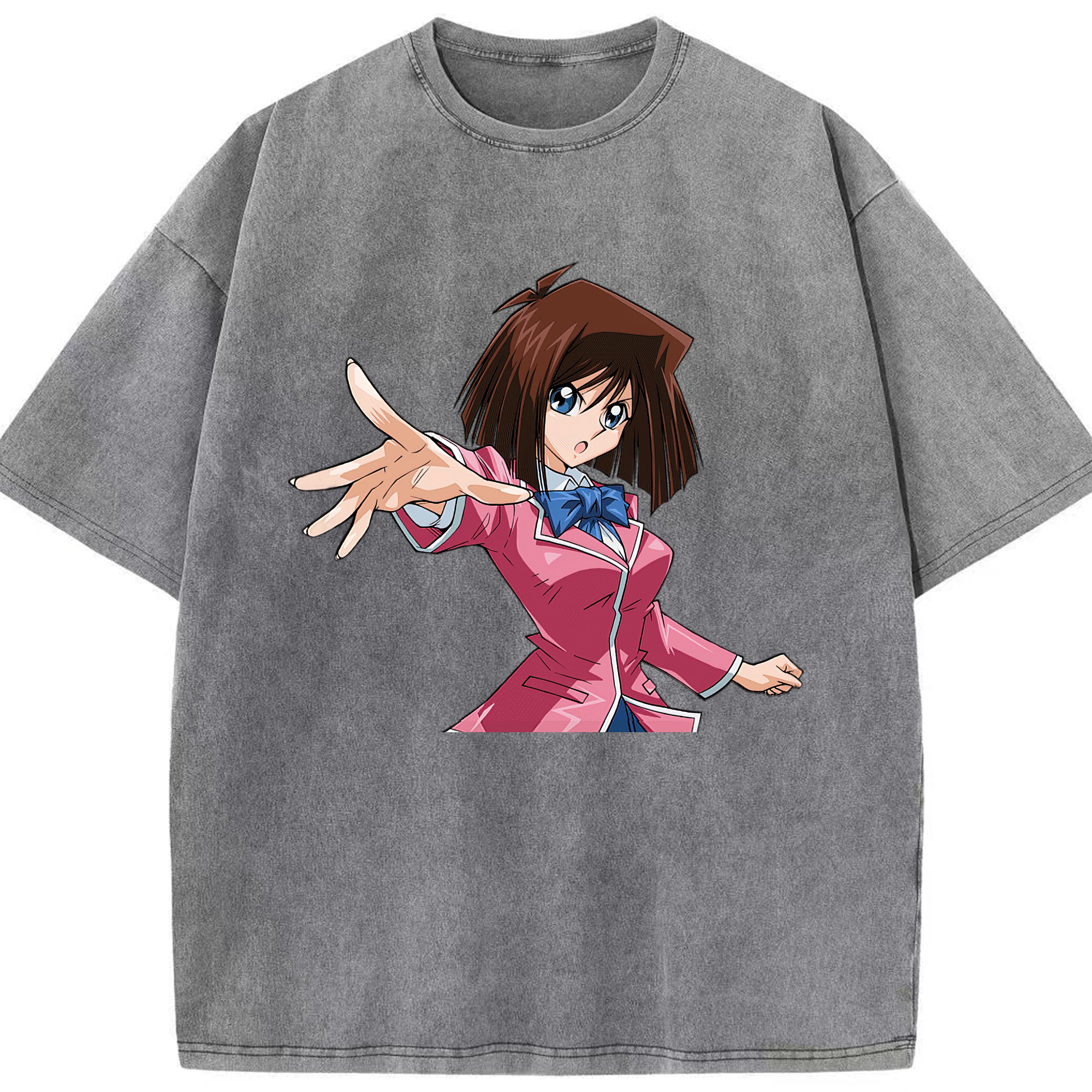 （画像用） 遊☆戯☆王 Yu-Gi-Oh! 綿100% ヴィンテージ風 半袖Tシャツ（フロントプリント）
