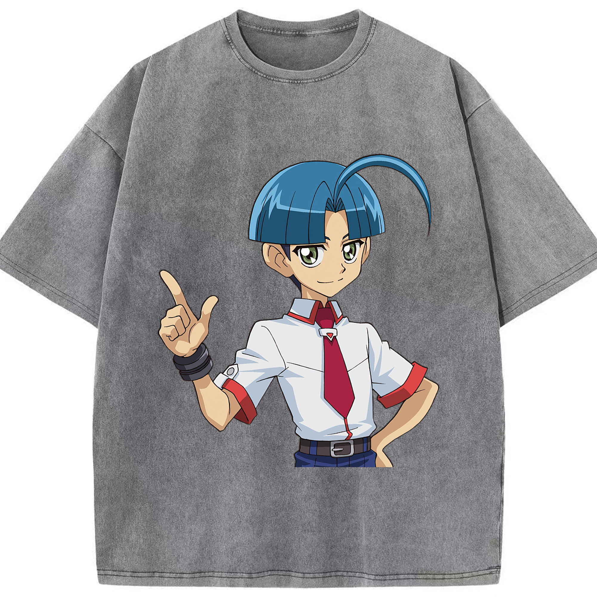 （画像用） 遊☆戯☆王 Yu-Gi-Oh! 綿100% ヴィンテージ風 半袖Tシャツ（フロントプリント）