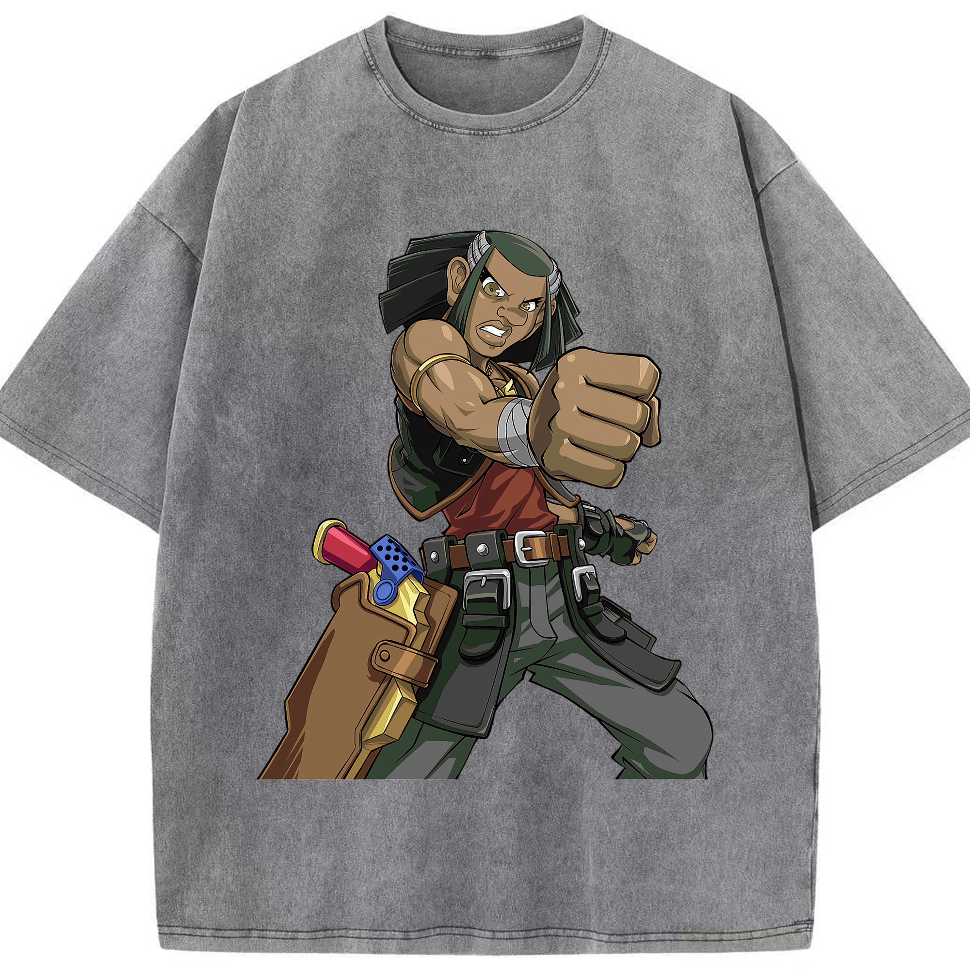 （画像用） 遊☆戯☆王 Yu-Gi-Oh! 綿100% ヴィンテージ風 半袖Tシャツ（フロントプリント）