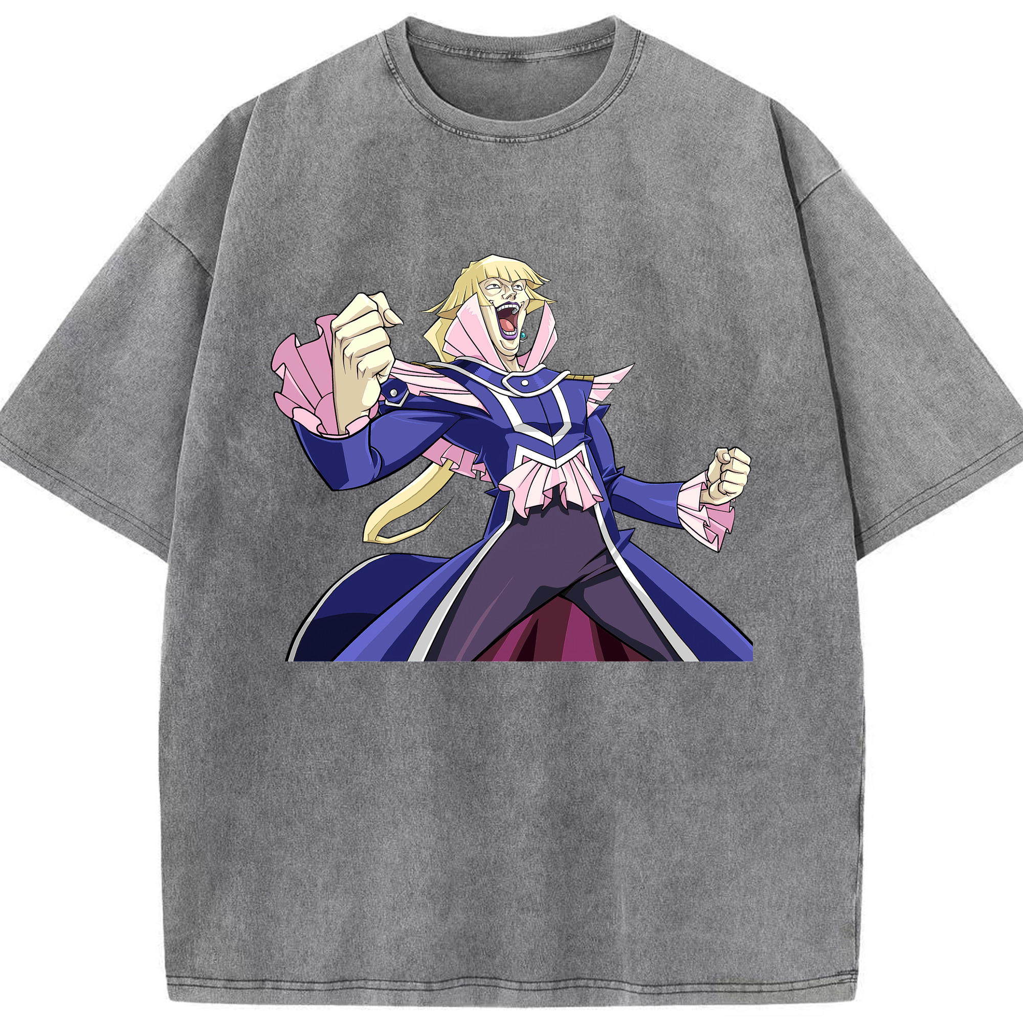 （画像用） 遊☆戯☆王 Yu-Gi-Oh! 綿100% ヴィンテージ風 半袖Tシャツ（フロントプリント）
