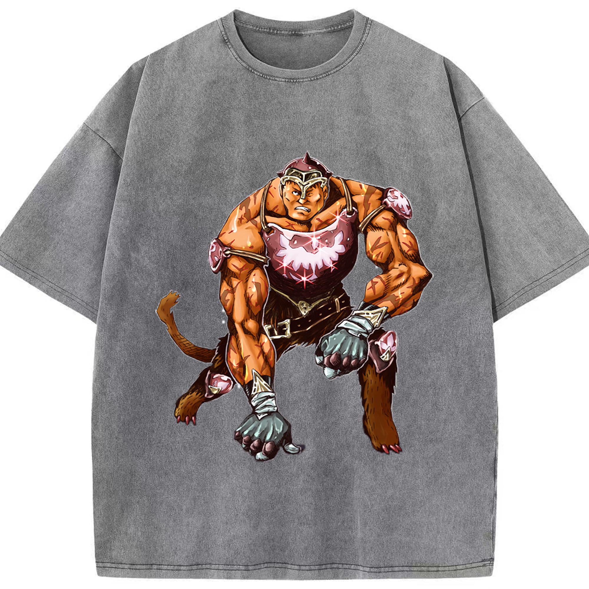 （画像用） 遊☆戯☆王 Yu-Gi-Oh! 綿100% ヴィンテージ風 半袖Tシャツ（フロントプリント）