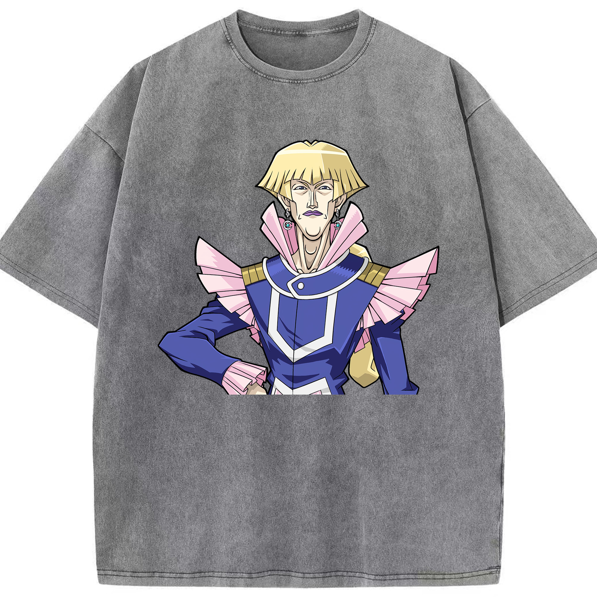 （画像用） 遊☆戯☆王 Yu-Gi-Oh! 綿100% ヴィンテージ風 半袖Tシャツ（フロントプリント）