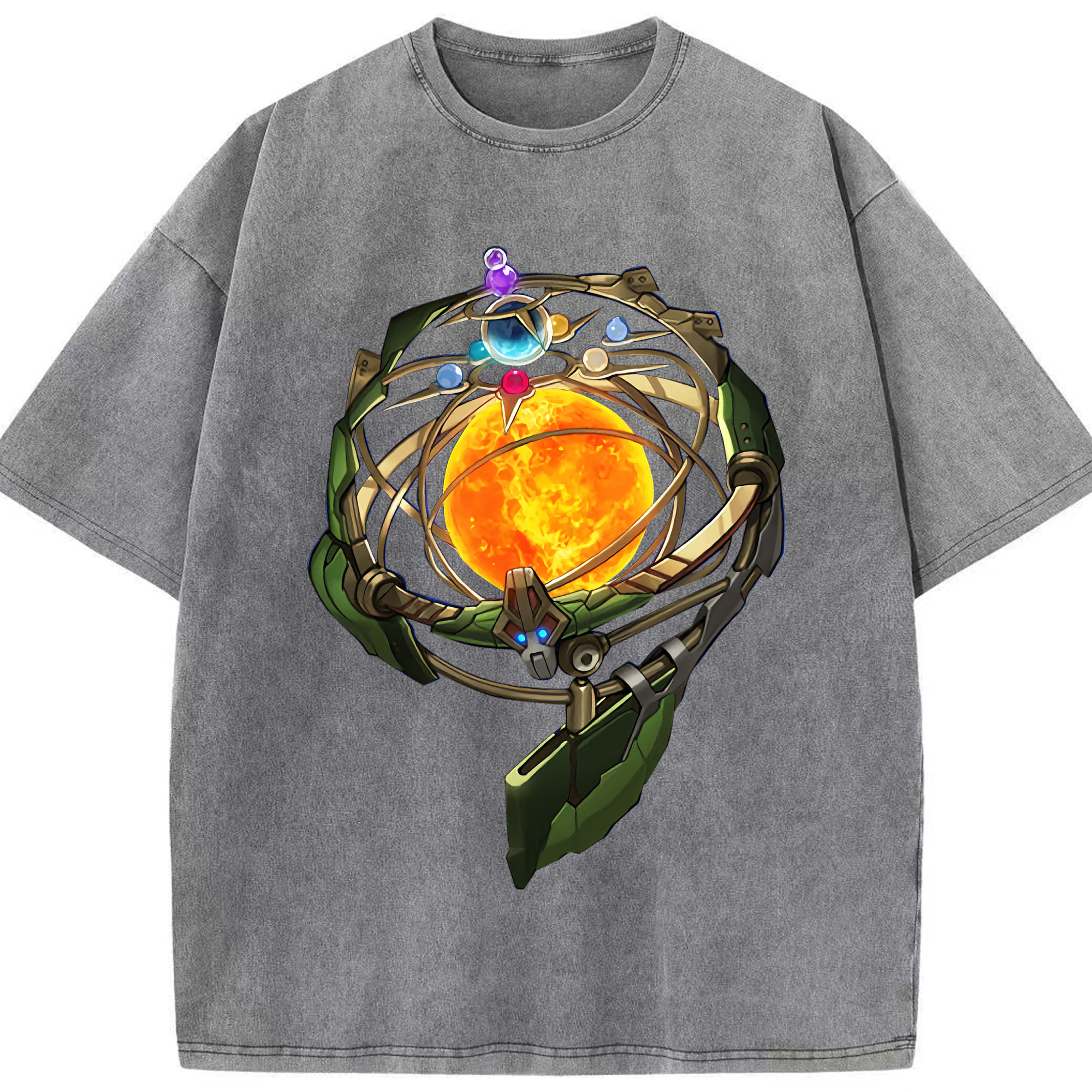 （画像用） 遊☆戯☆王 Yu-Gi-Oh! 綿100% ヴィンテージ風 半袖Tシャツ（フロントプリント）