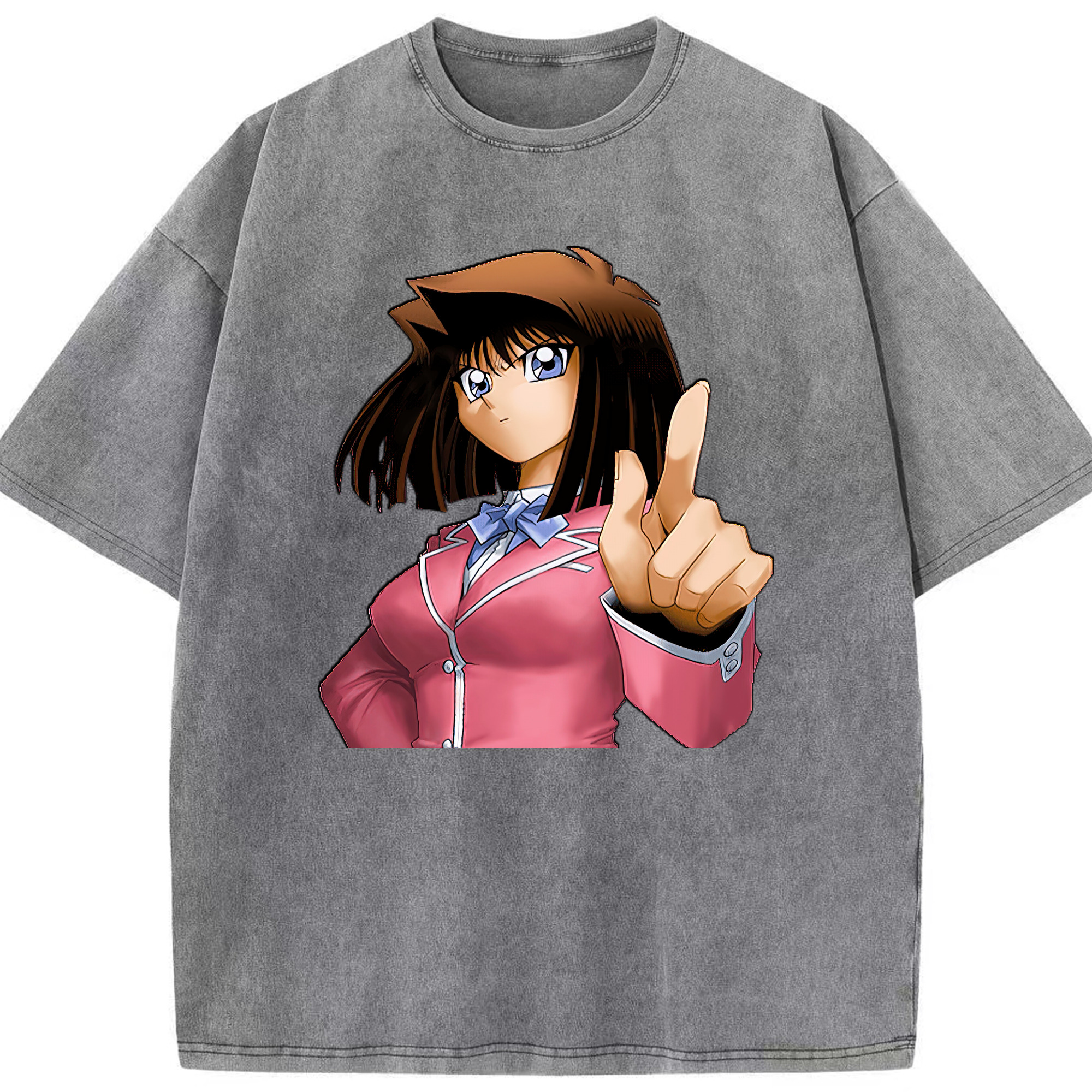 （画像用） 遊☆戯☆王 Yu-Gi-Oh! 綿100% ヴィンテージ風 半袖Tシャツ（フロントプリント）