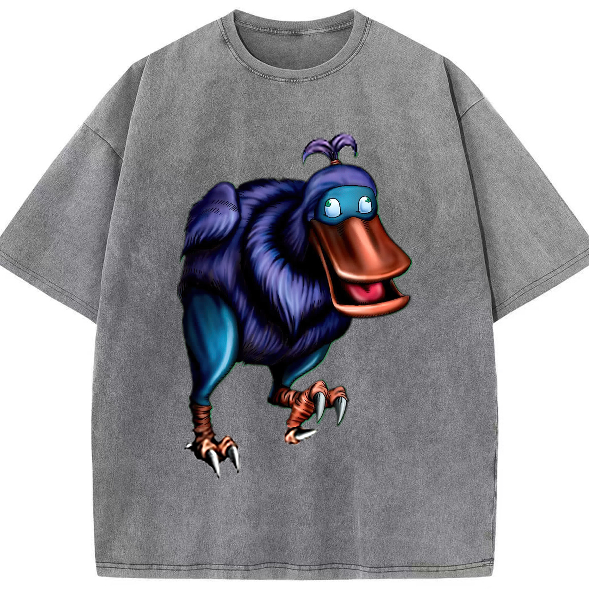 （画像用） 遊☆戯☆王 Yu-Gi-Oh! 綿100% ヴィンテージ風 半袖Tシャツ（フロントプリント）