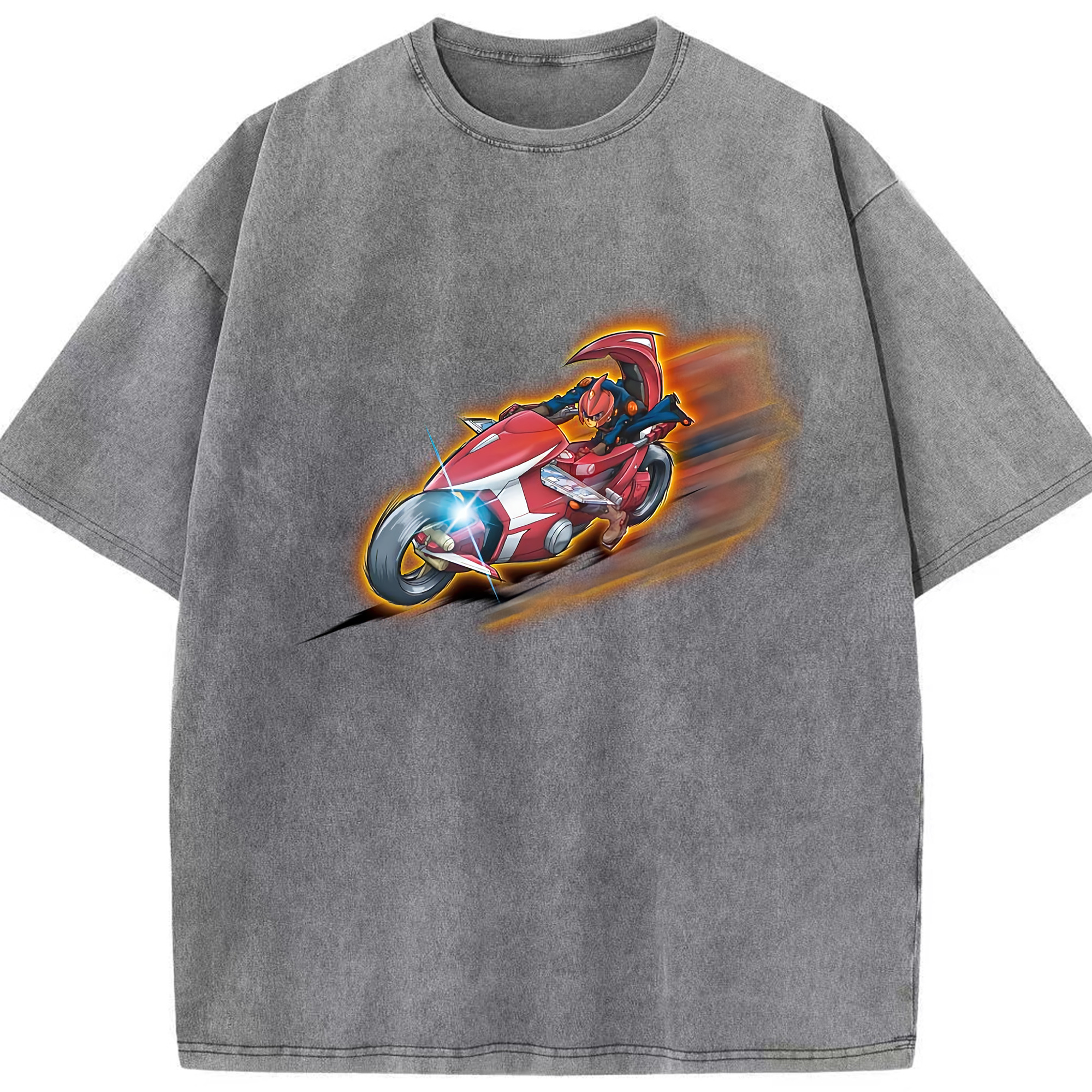 （画像用） 遊☆戯☆王 Yu-Gi-Oh! 綿100% ヴィンテージ風 半袖Tシャツ（フロントプリント）