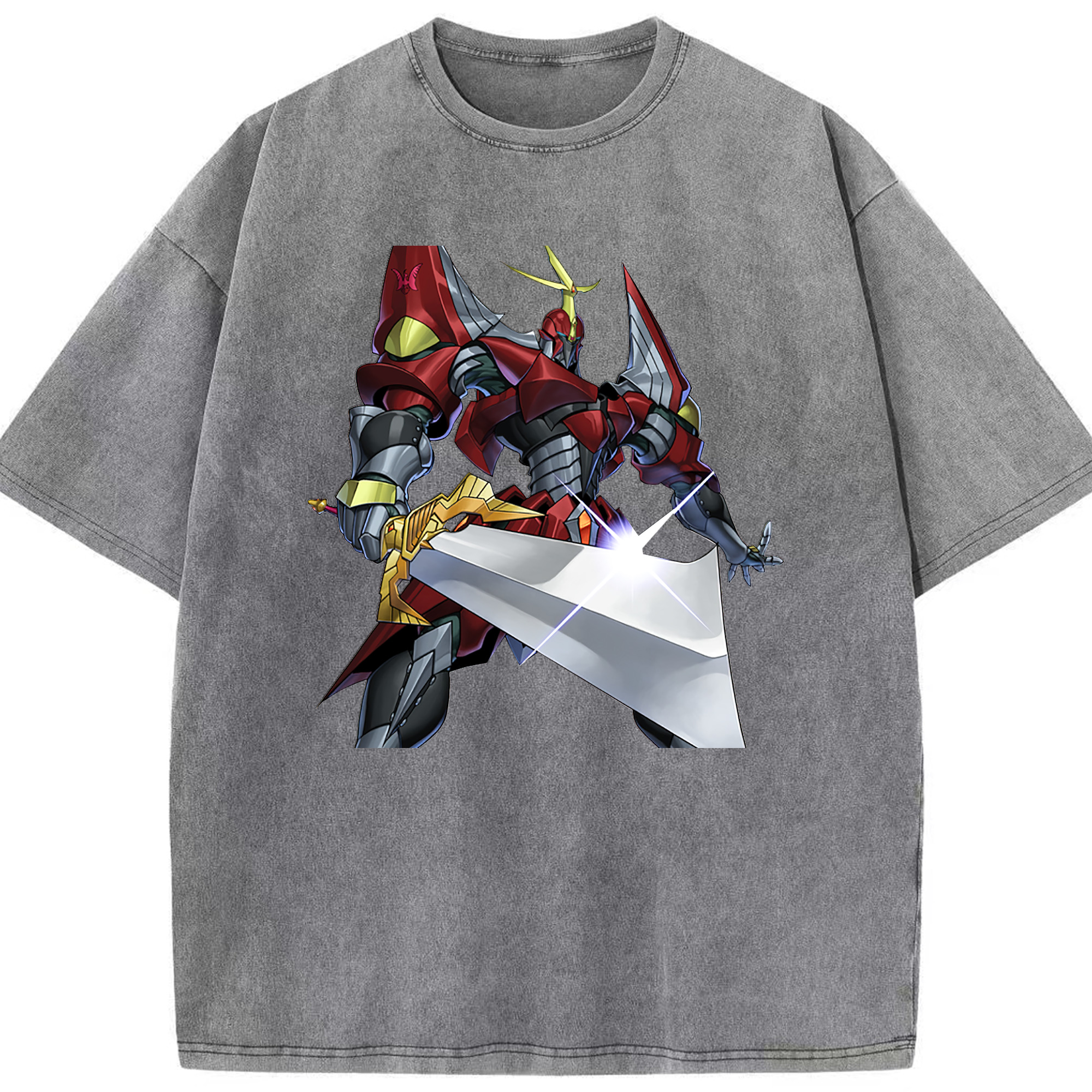 （画像用） 遊☆戯☆王 Yu-Gi-Oh! 綿100% ヴィンテージ風 半袖Tシャツ（フロントプリント）