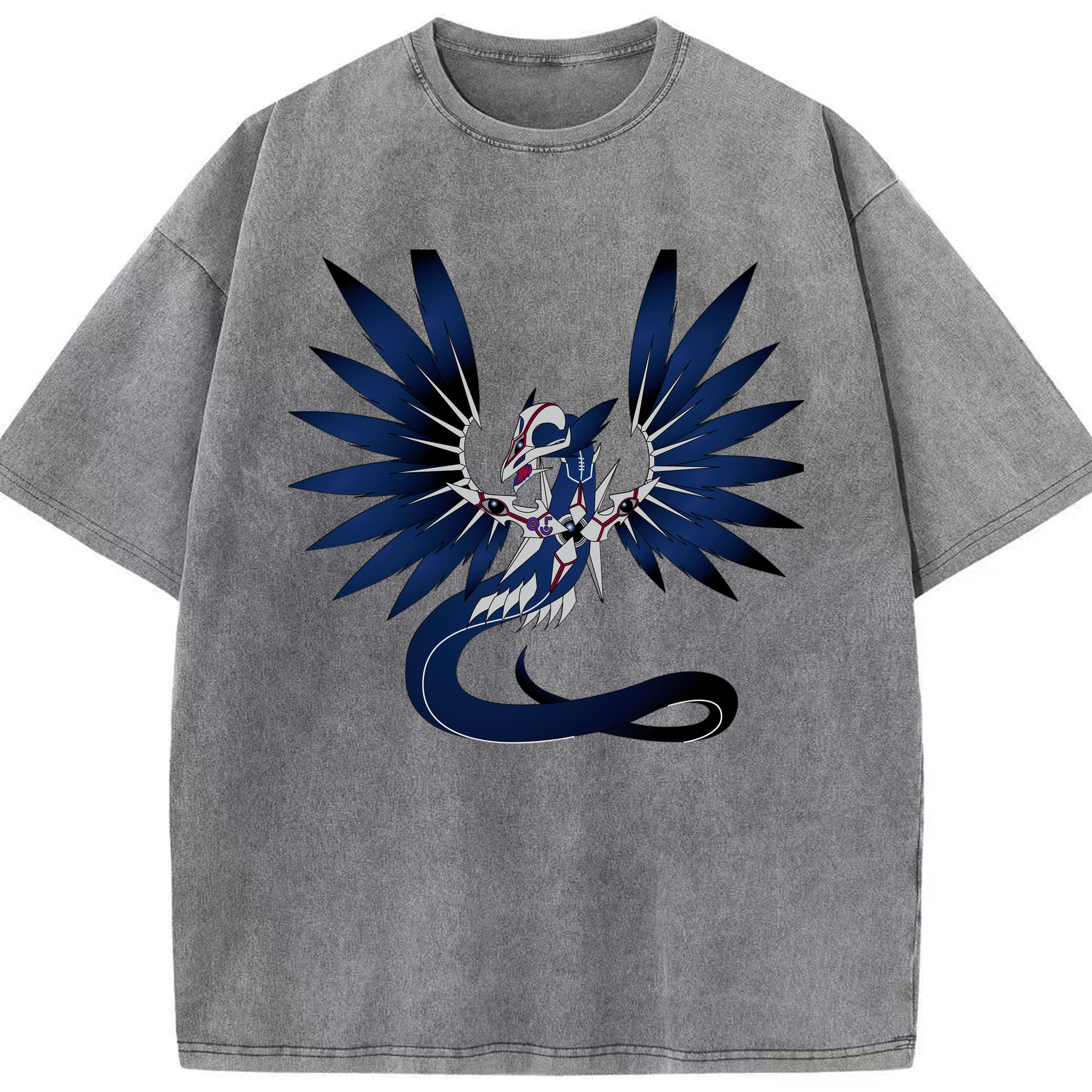 （画像用） 遊☆戯☆王 Yu-Gi-Oh! 綿100% ヴィンテージ風 半袖Tシャツ（フロントプリント）