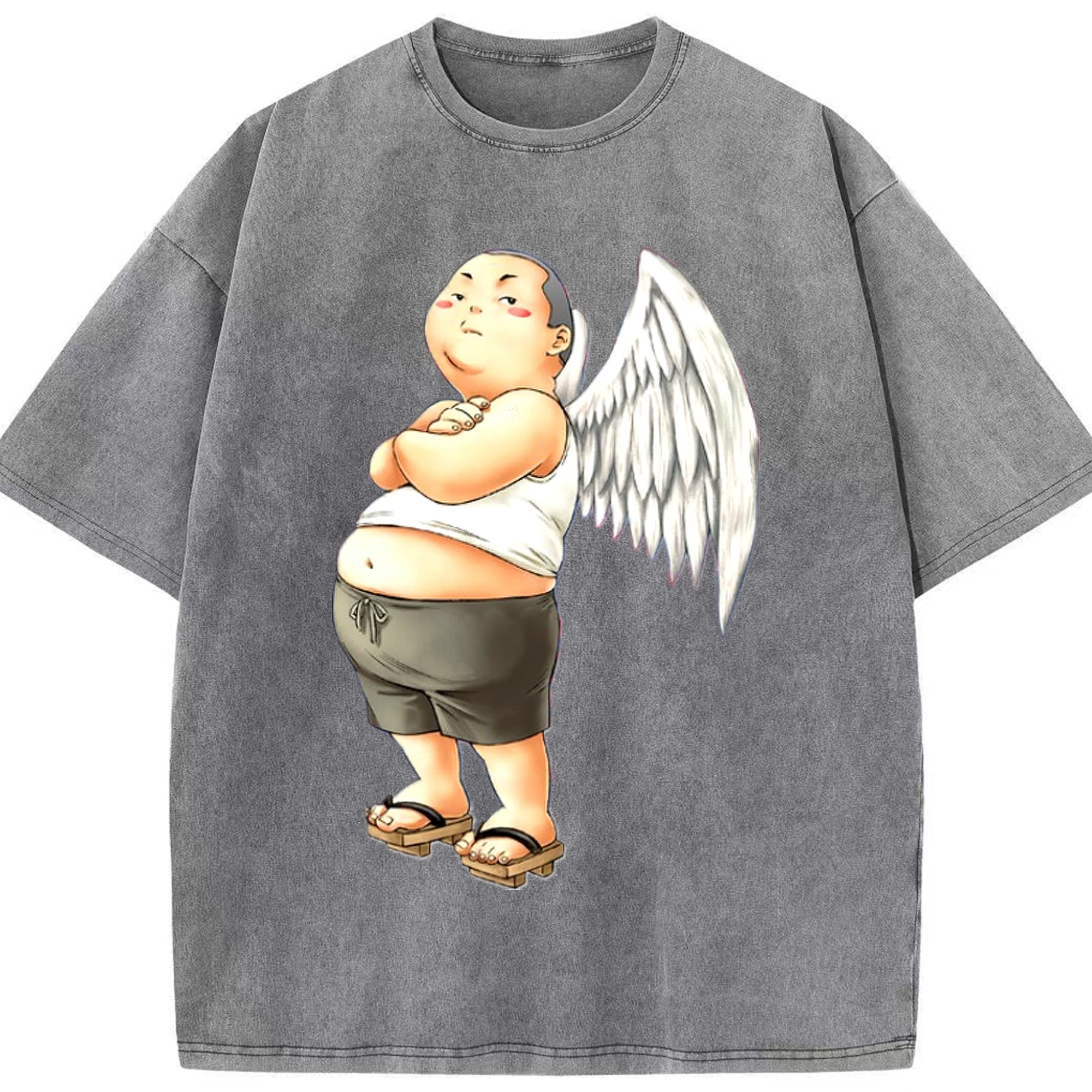 （画像用） 遊☆戯☆王 Yu-Gi-Oh! 綿100% ヴィンテージ風 半袖Tシャツ（フロントプリント）
